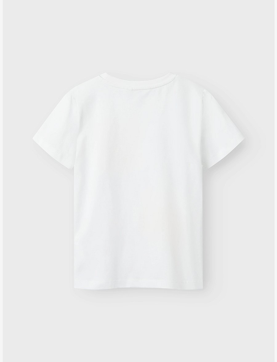 name it - NKMDAZZ POKEMON NREG SS TOP BOX NOOS SKY - kurzärmelige - bright white - 2