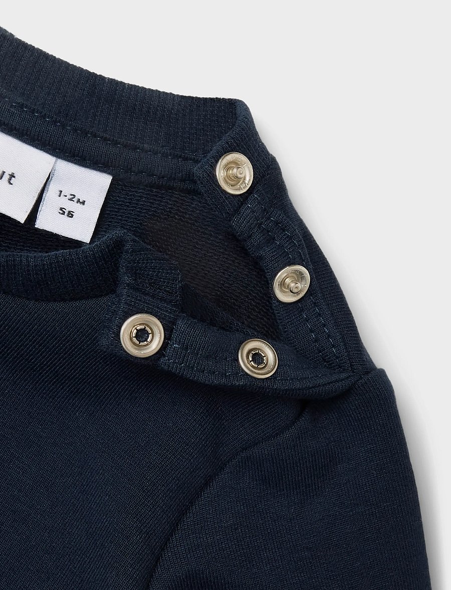 name it - NBNTAKKI LS SWEAT NOOS - sweatshirts - dark sapphire - 3