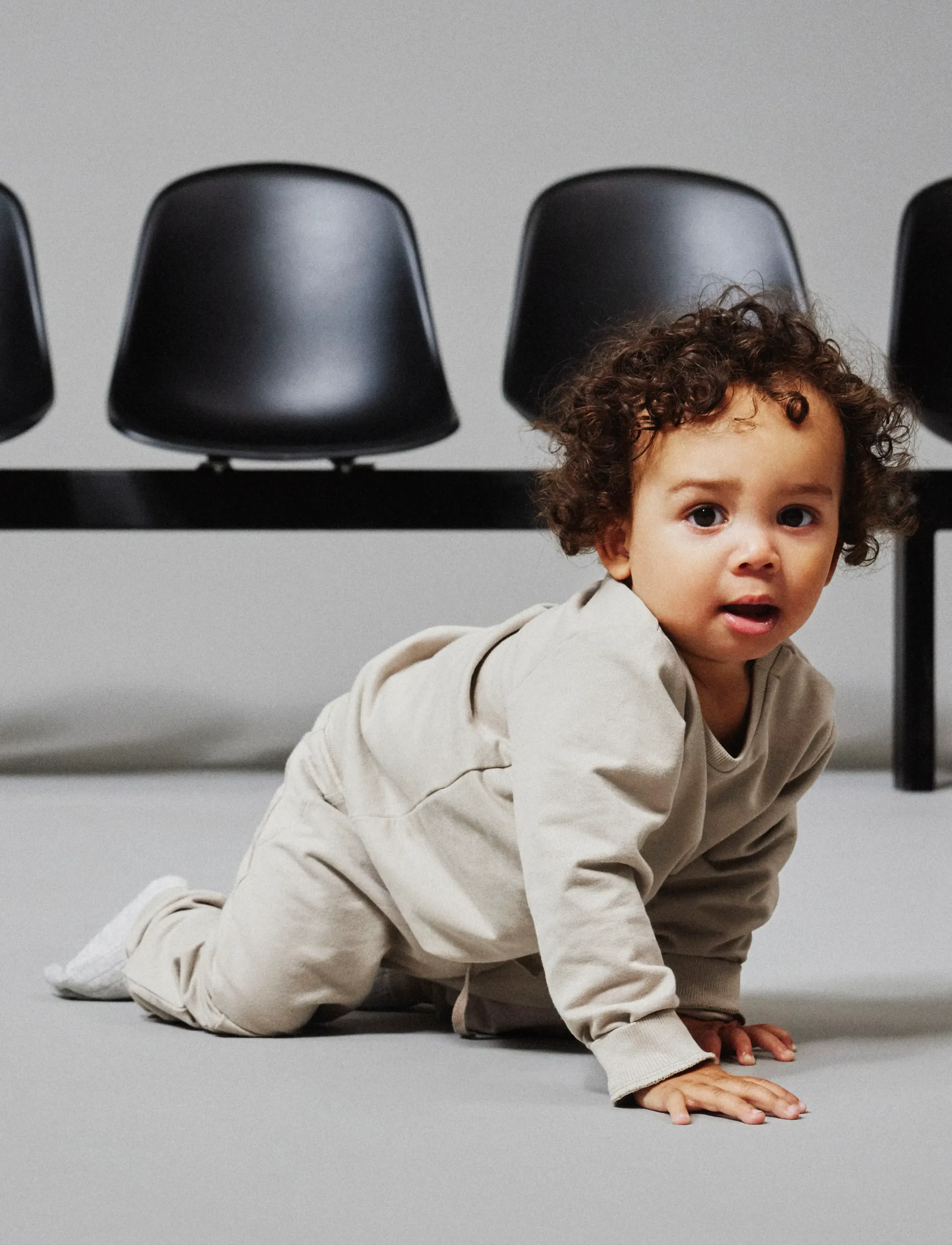 name it NBNTAKKI LS SWEAT NOOS - Sweatshirts & Kapuzenpullover - PURE CASHMERE / beige