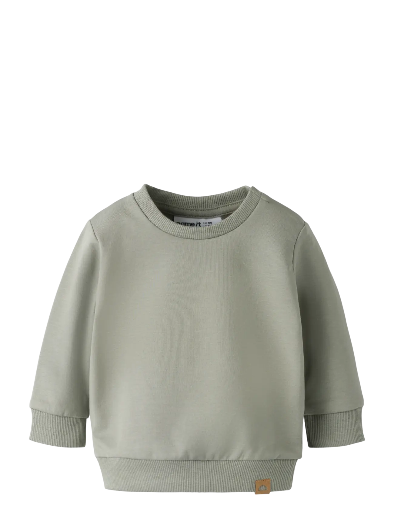 name it NBNTAKKI LS SWEAT NOOS - Apģērbi - SHADOW / khaki/green