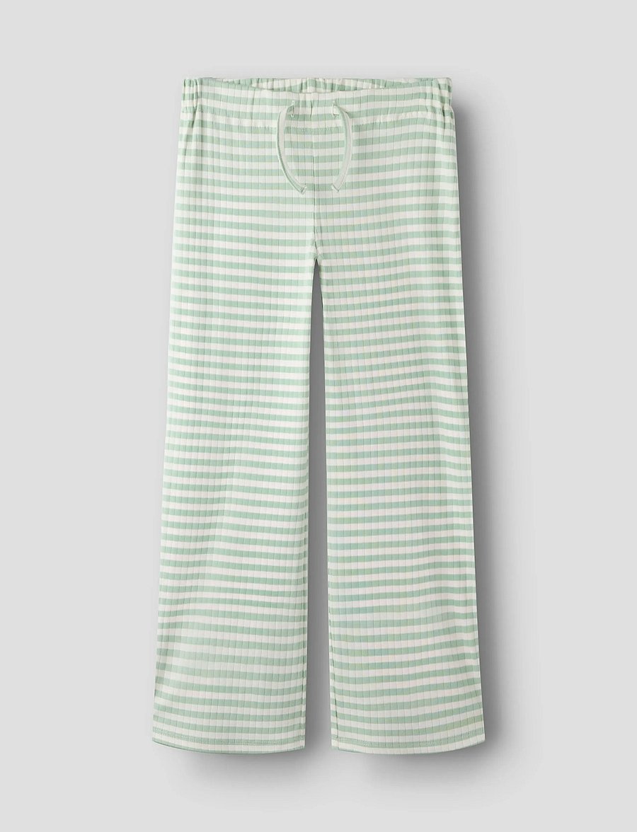 name it - NKFSURAJA STRAIGHT PANT NOOS - einkaufen nach alter von - aqua foam - 0