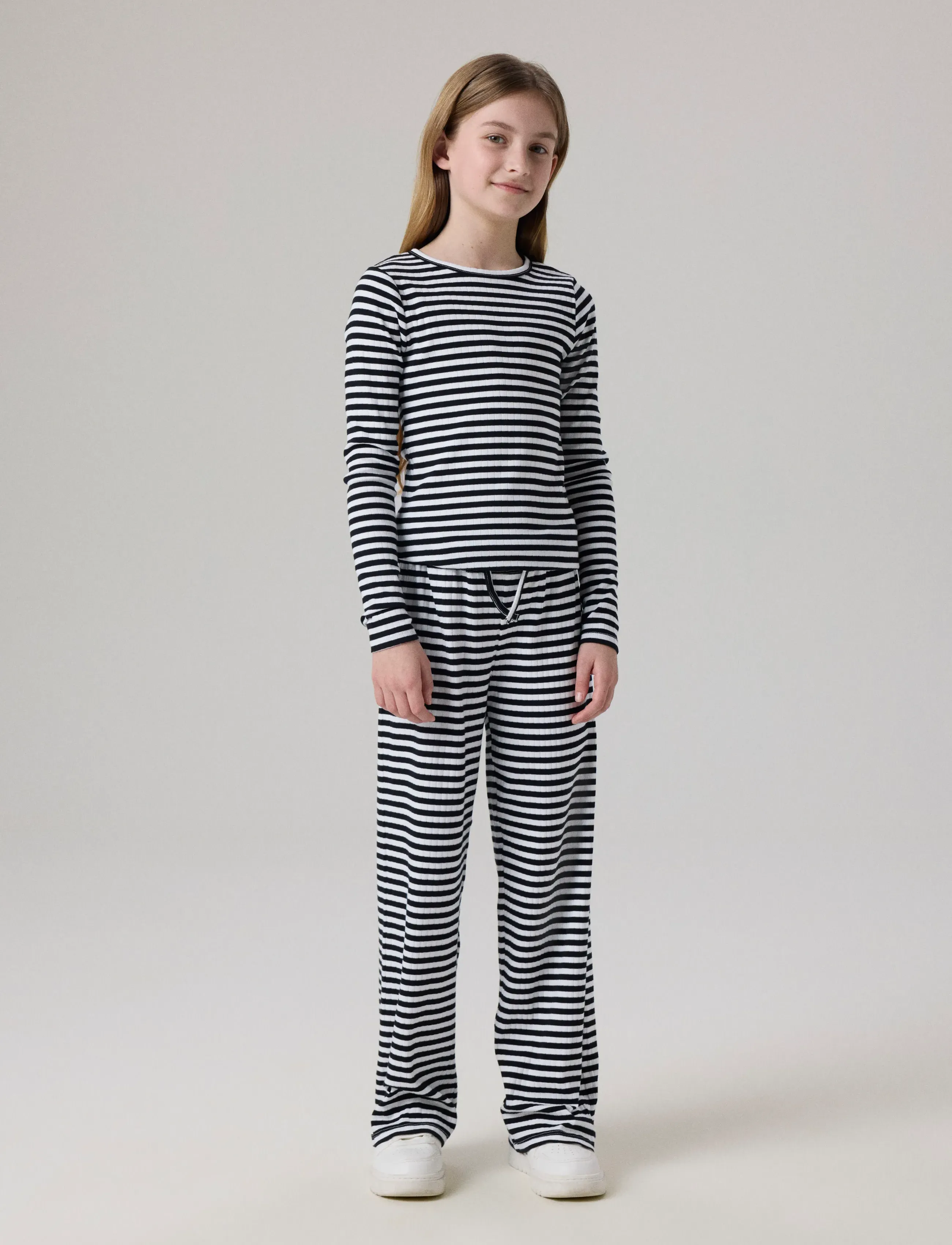 name it - NKFSURAJA STRAIGHT PANT NOOS - osta vanuse järgi - black - 4