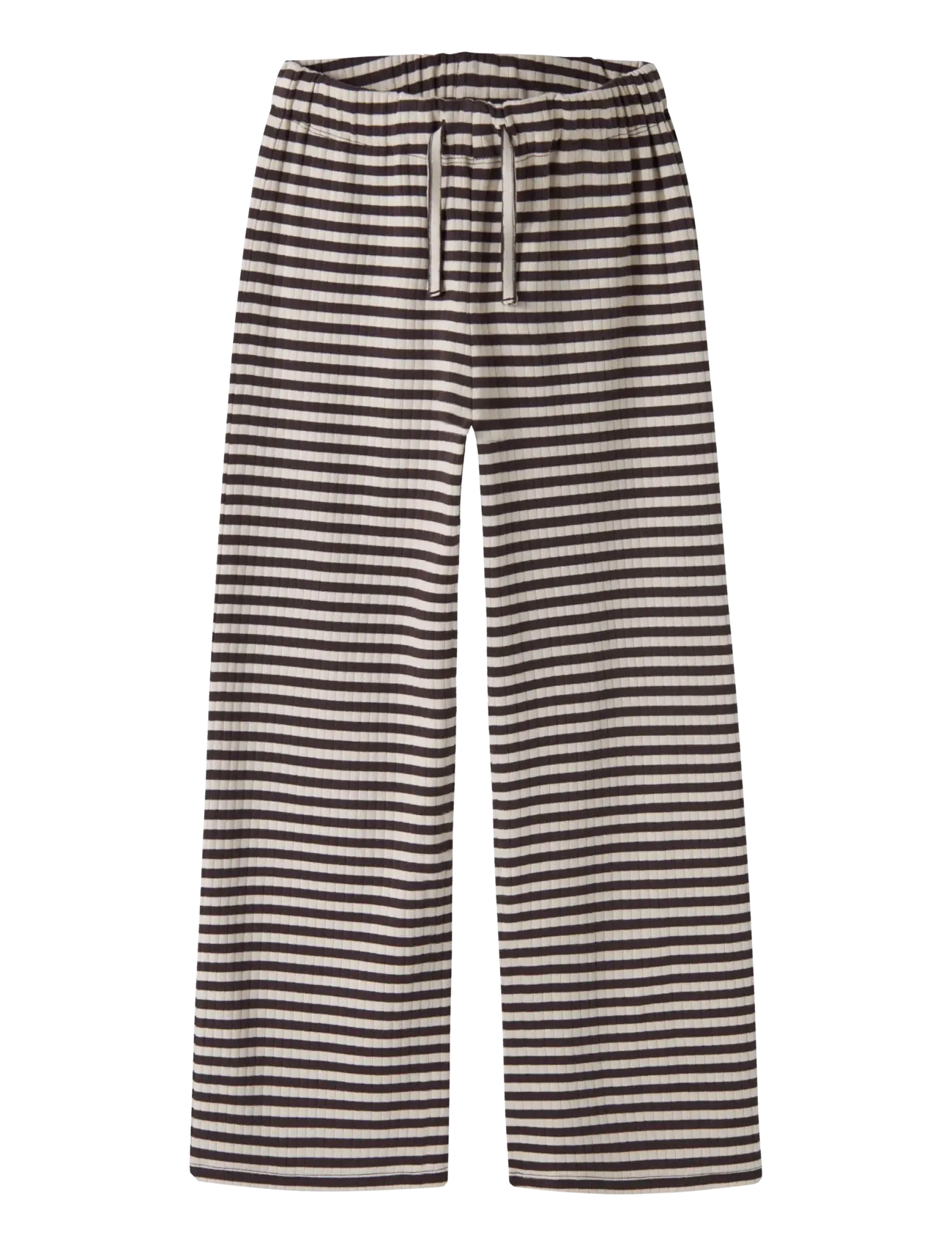 name it NKFSURAJA STRAIGHT PANT NOOS - Püksid - BLACK COFFEE / brown