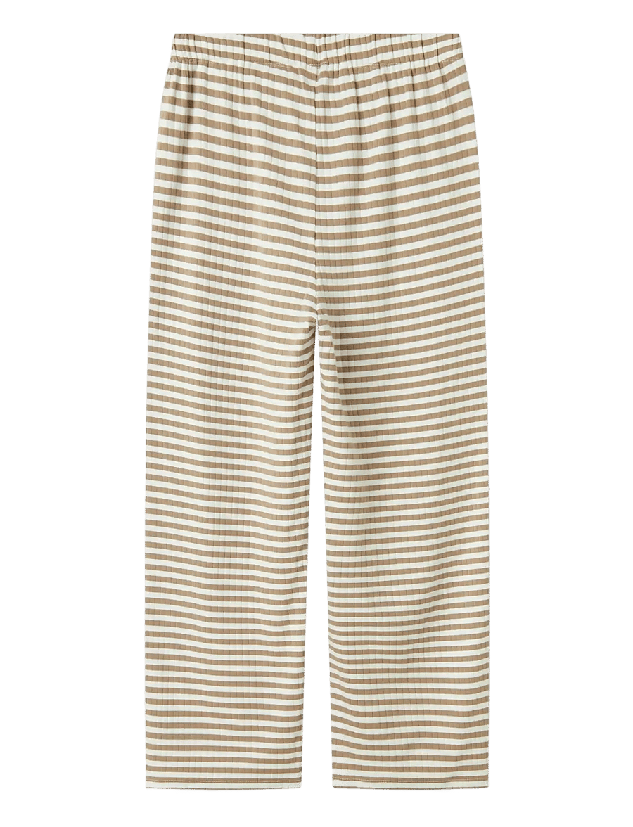 name it - NKFSURAJA STRAIGHT PANT NOOS - osta vanuse järgi - mocha meringue - 1