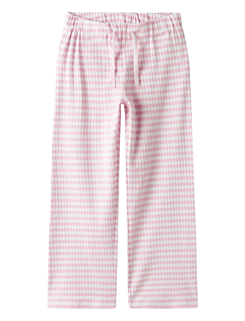 name it - NKFSURAJA STRAIGHT PANT NOOS - dressipüksid - parfait pink - 0