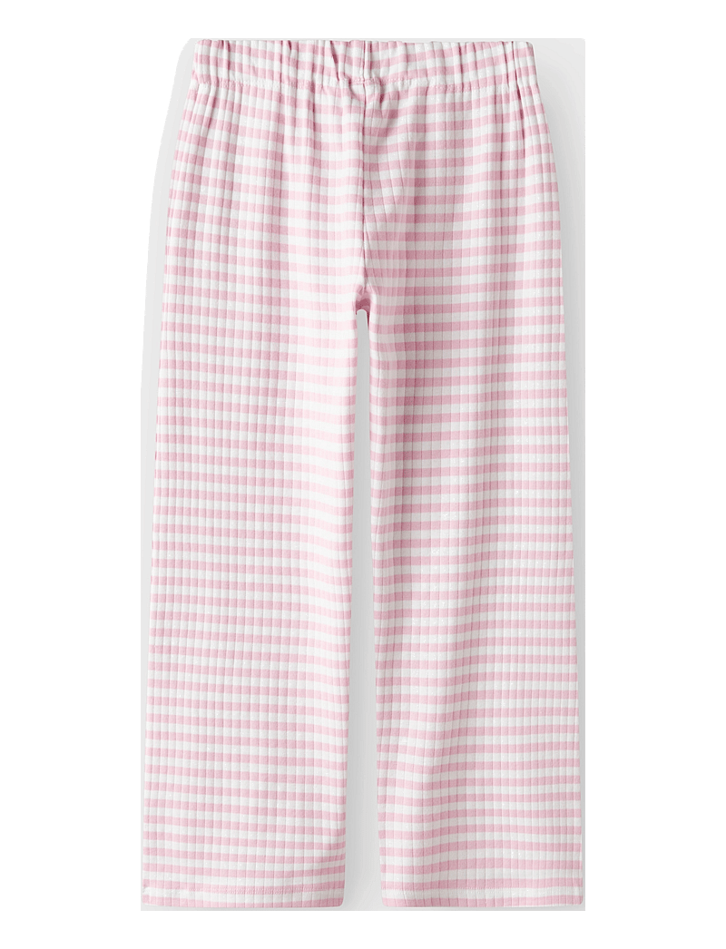 name it - NKFSURAJA STRAIGHT PANT NOOS - dressipüksid - parfait pink - 1