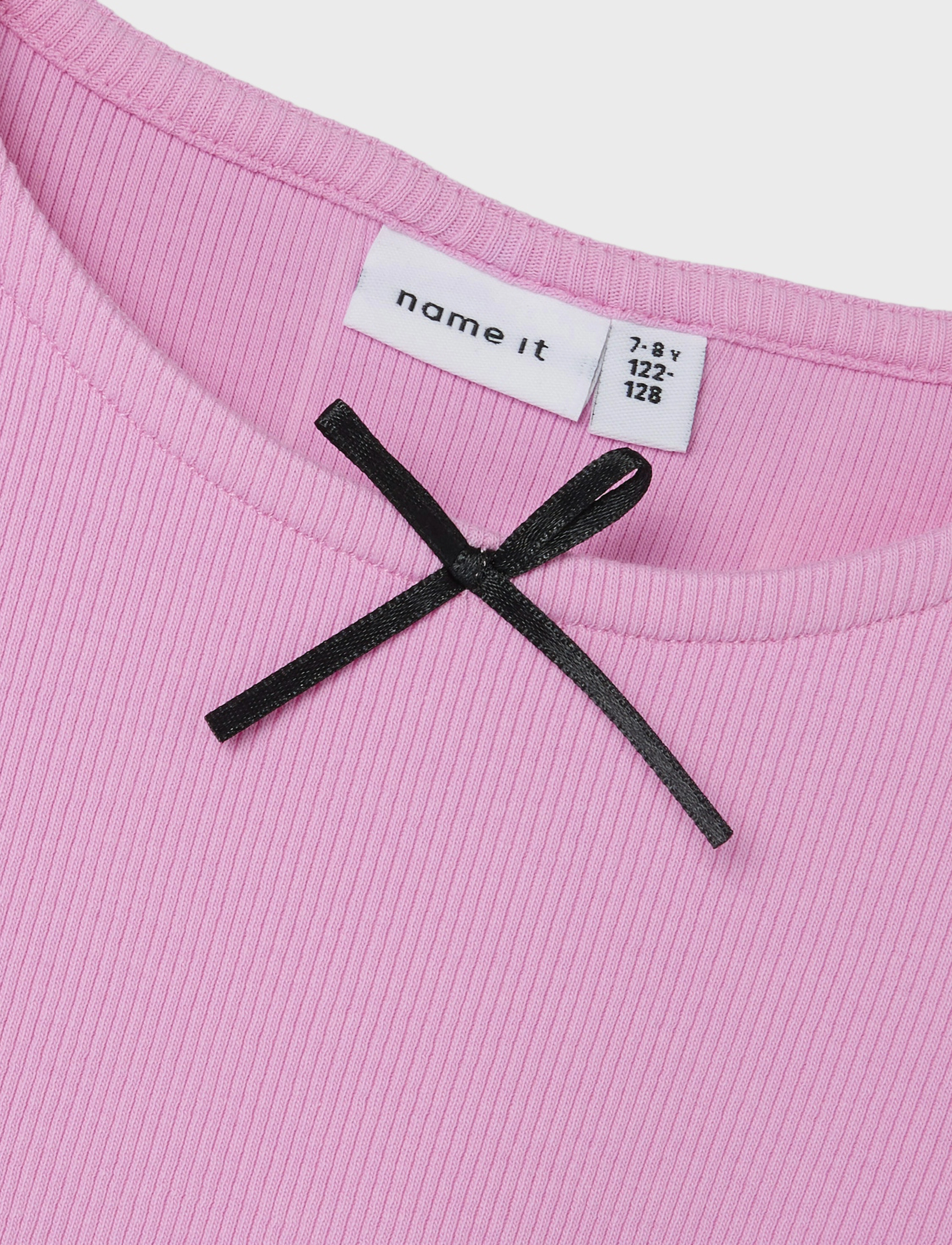 name it - NKFFIONEA LS SLIM TOP - bonbon - 2