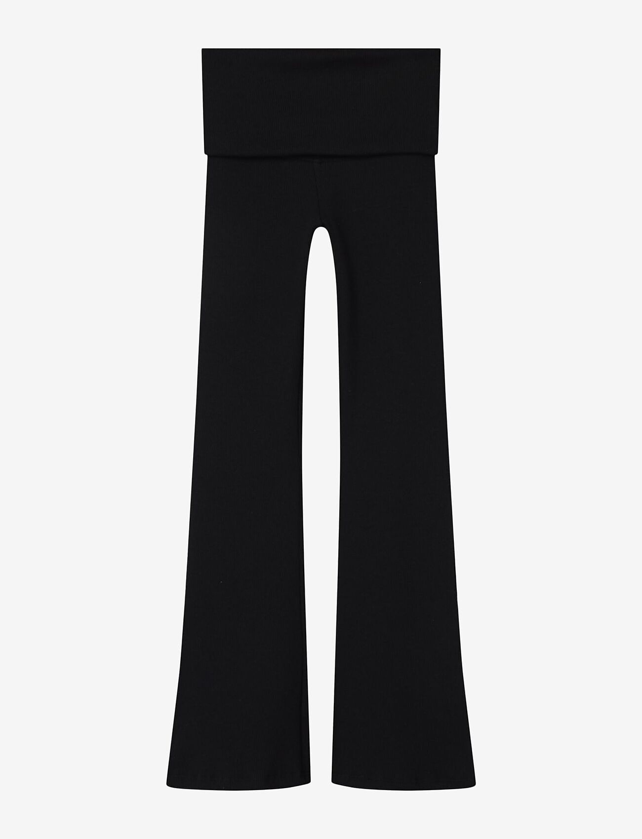name it - NKFFIONEA FLARED PANT - black - 0