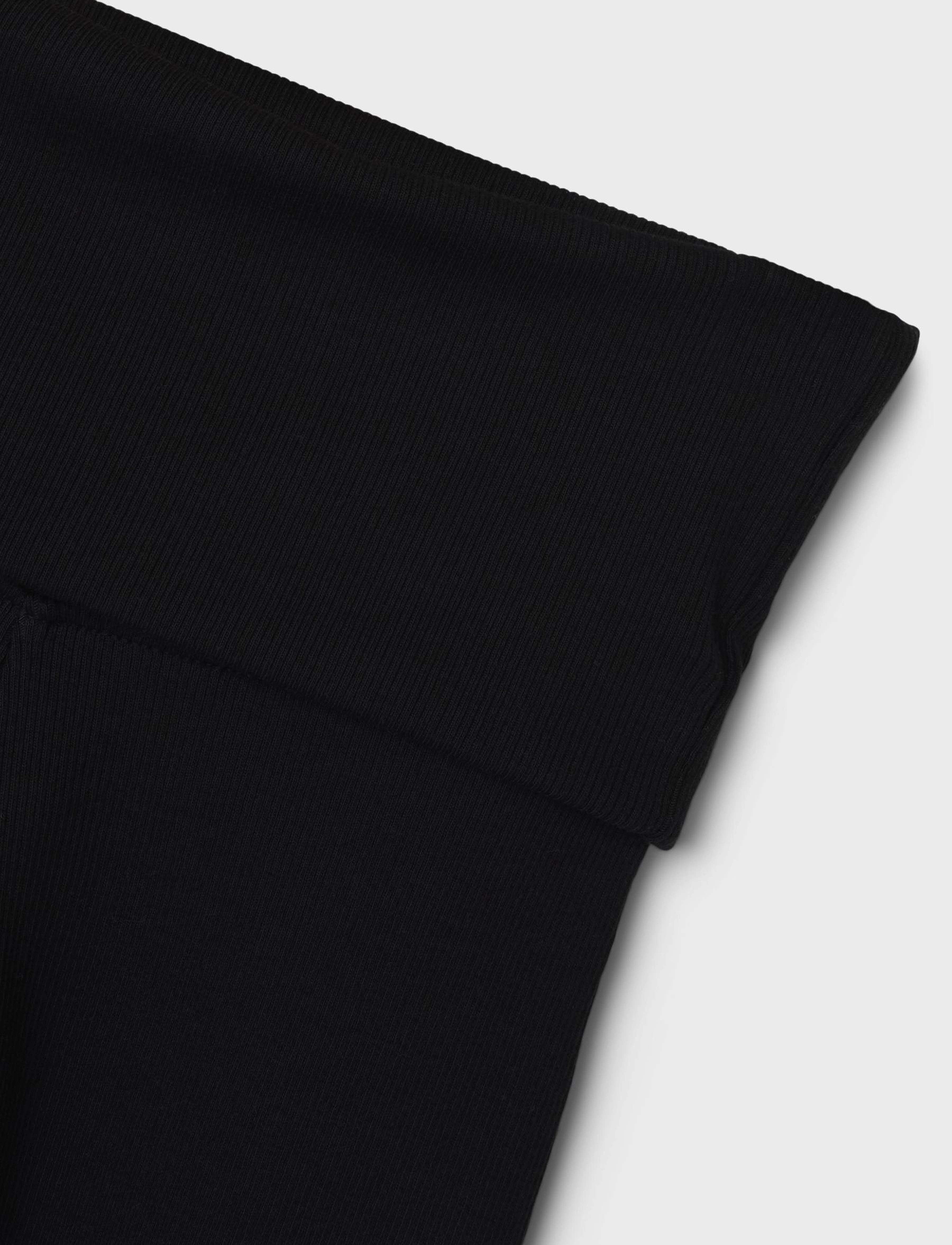name it - NKFFIONEA FLARED PANT - black - 5