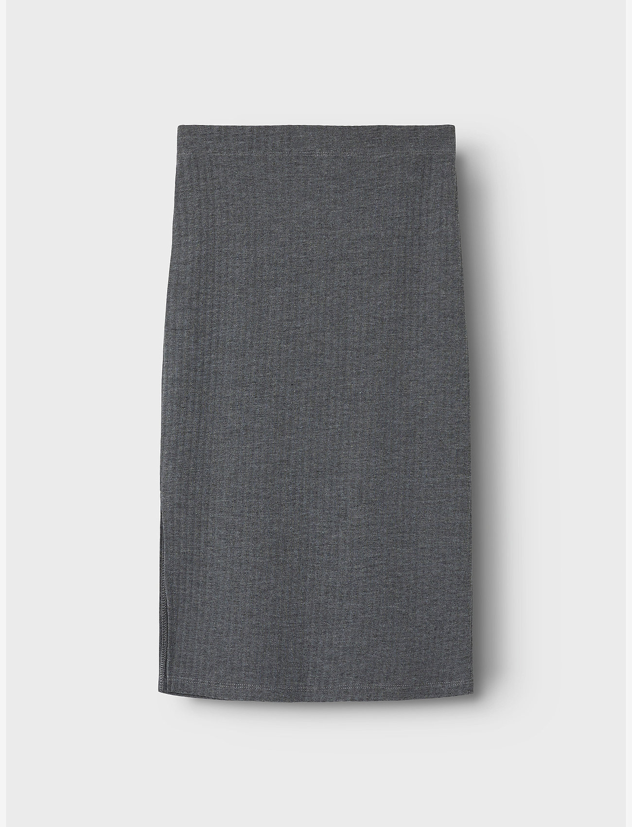 name it - NKFFRIDE SLIM SKIRT - grey melange - 2