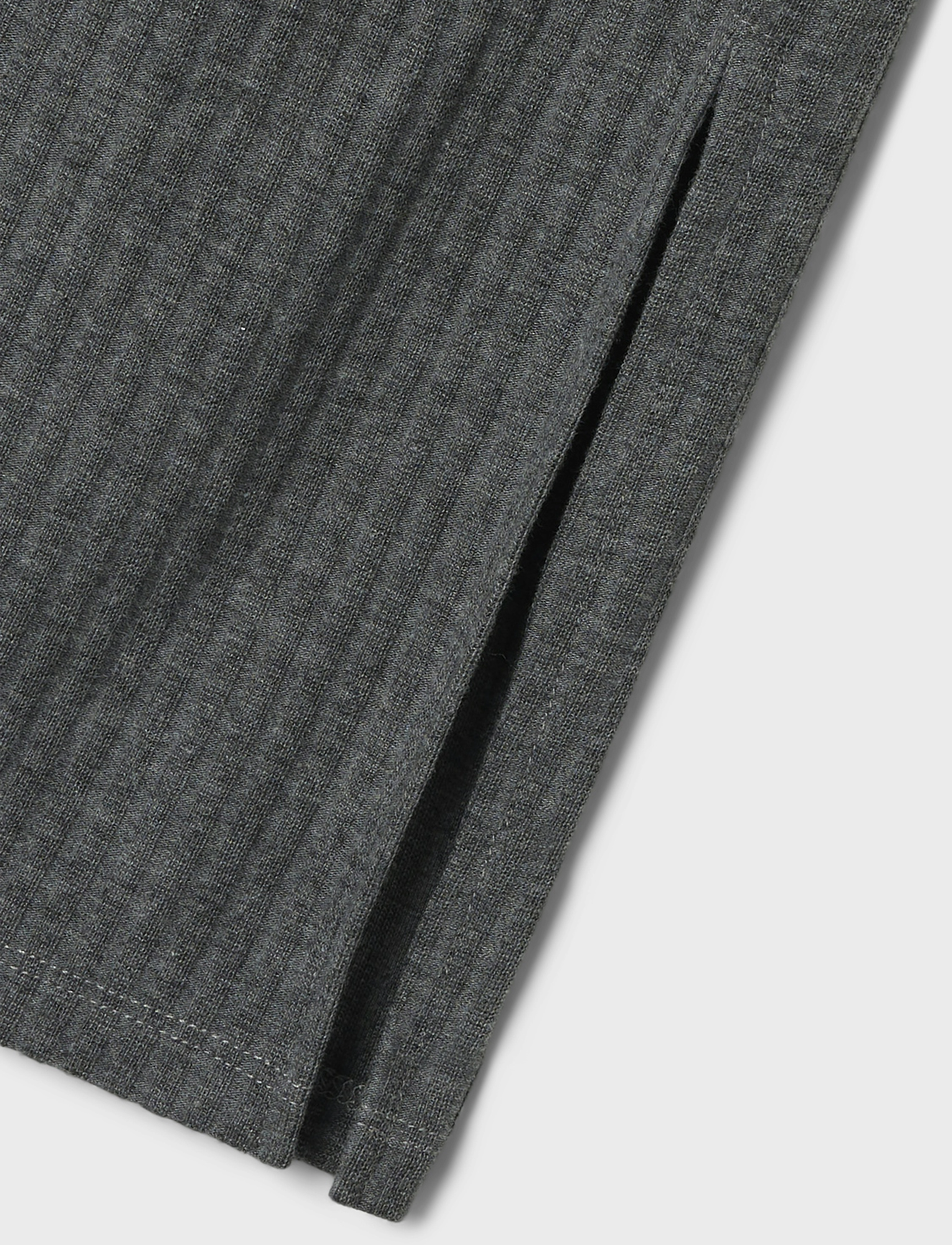 name it - NKFFRIDE SLIM SKIRT - grey melange - 3
