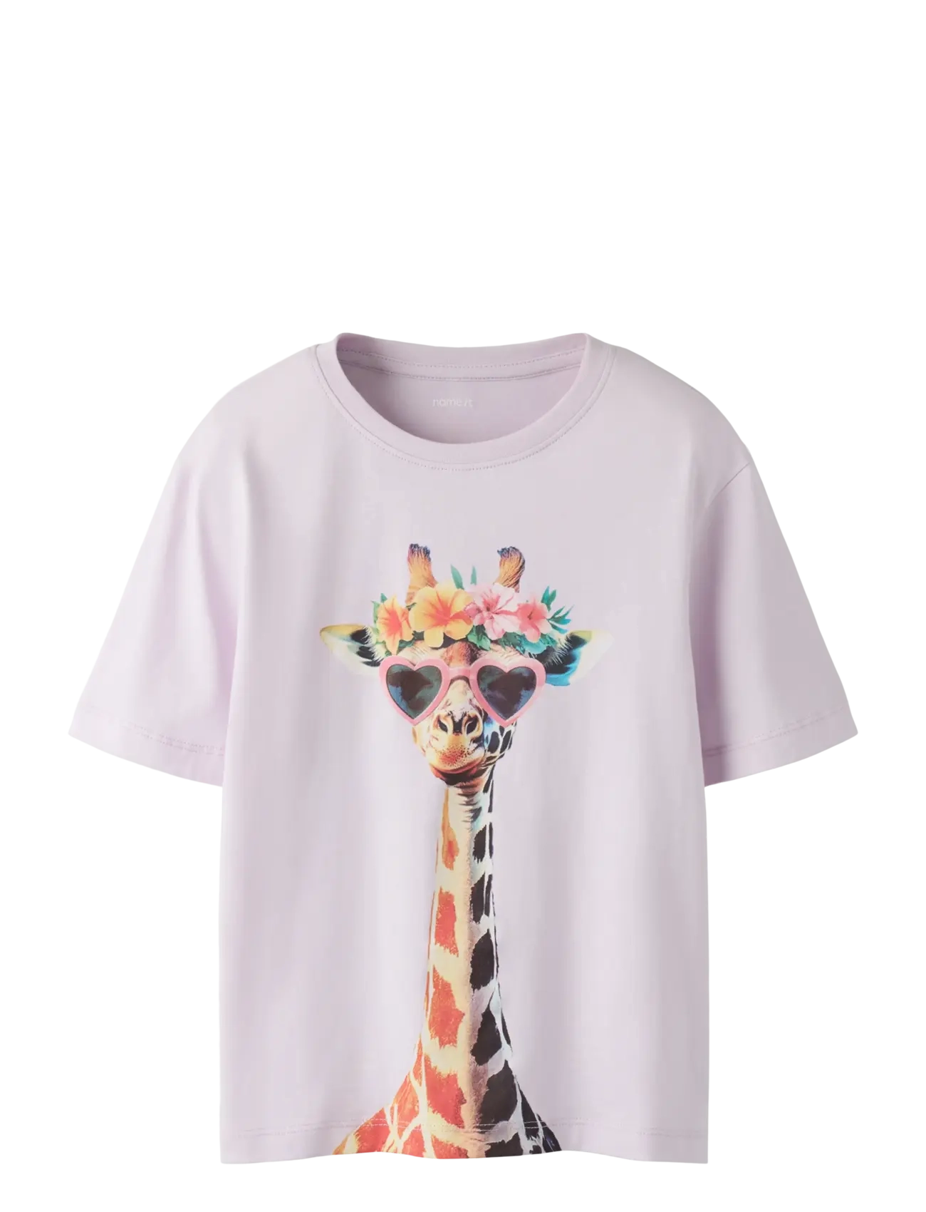 name it NKFVOTEA SS NREG TOP - Apģērbi - LAVENDER FOG / purple