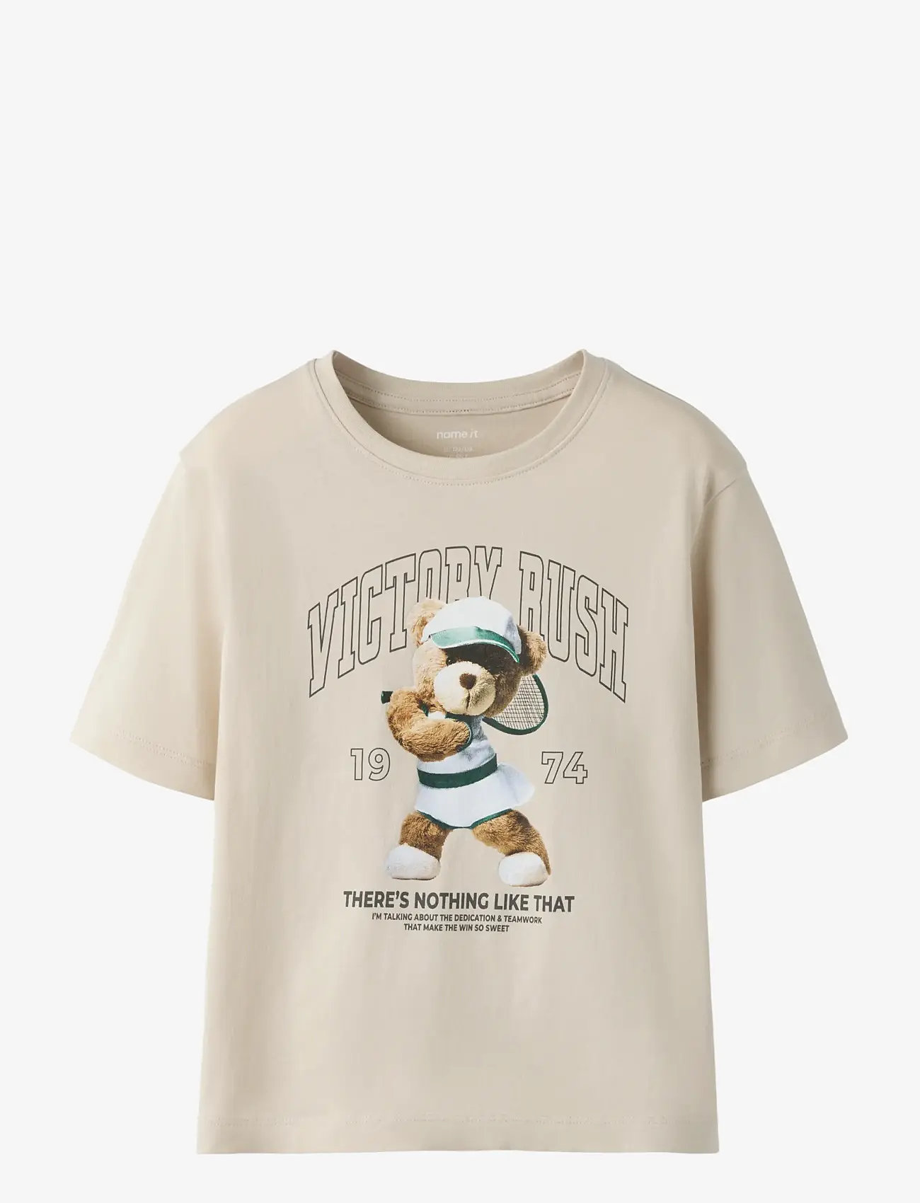 name it - NKFVOTEA SS NREG TOP - kortærmede t-shirts - pumice stone - 1
