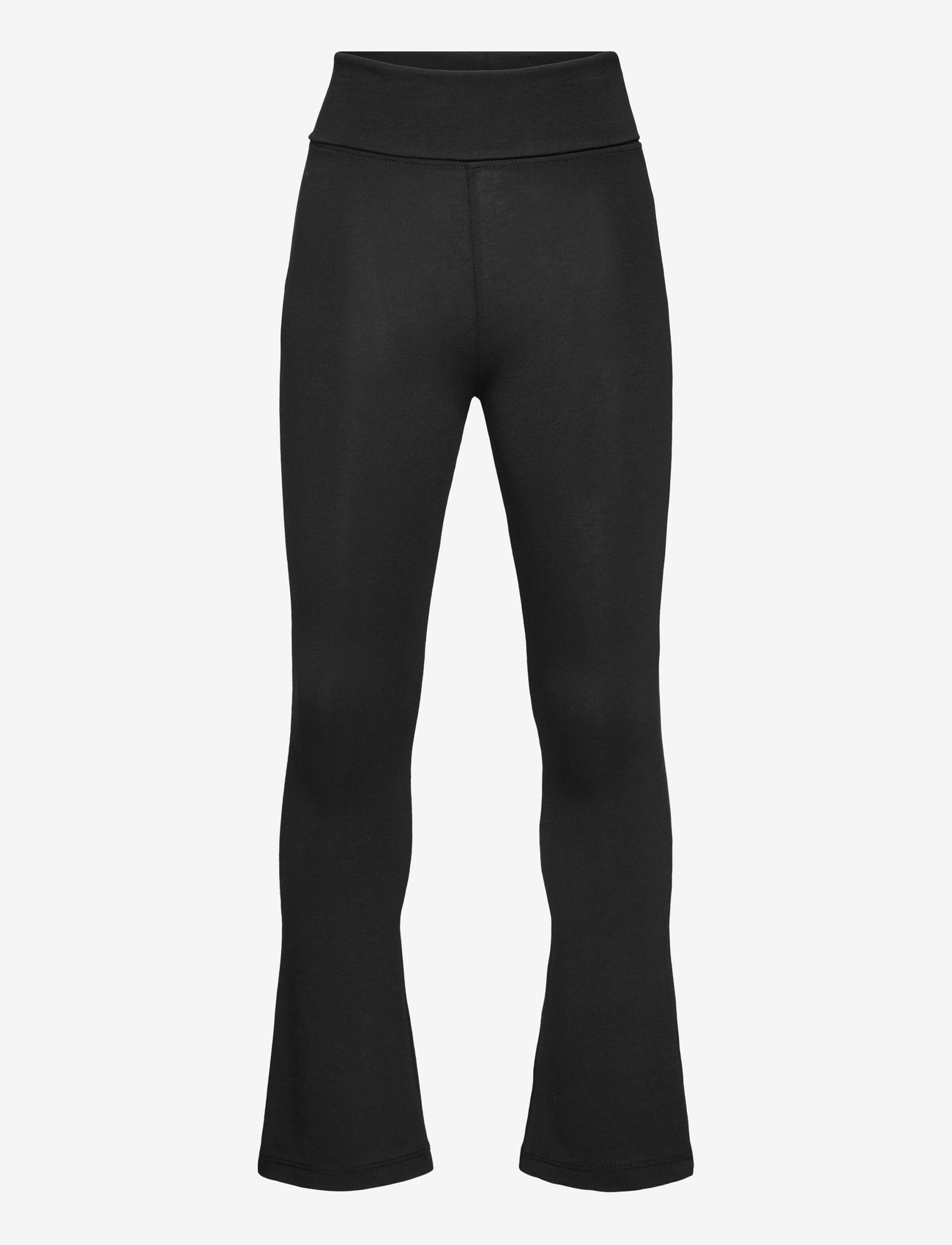 name it - NMFHELENA FOLDED DOWN BOOTCUT PANT - black - 0