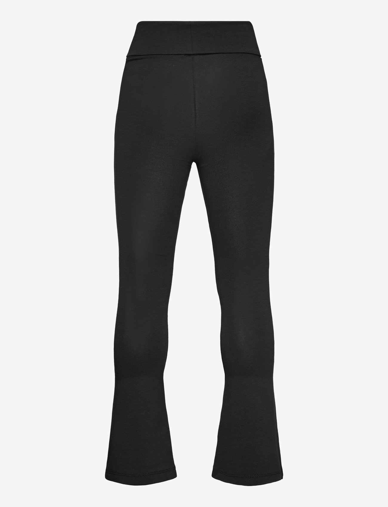 name it - NMFHELENA FOLDED DOWN BOOTCUT PANT - black - 1