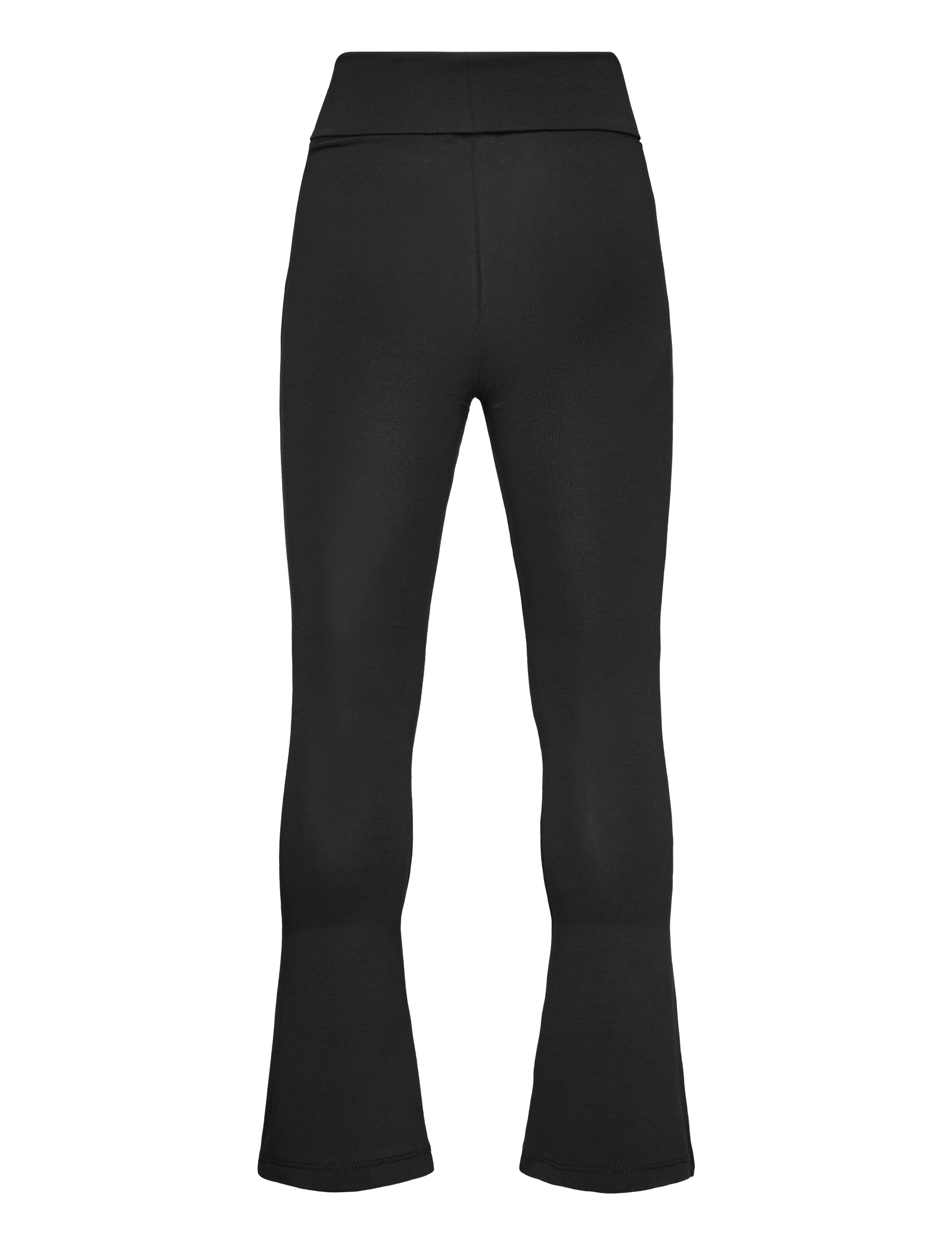 name it - NMFHELENA FOLDED DOWN BOOTCUT PANT - black - 2