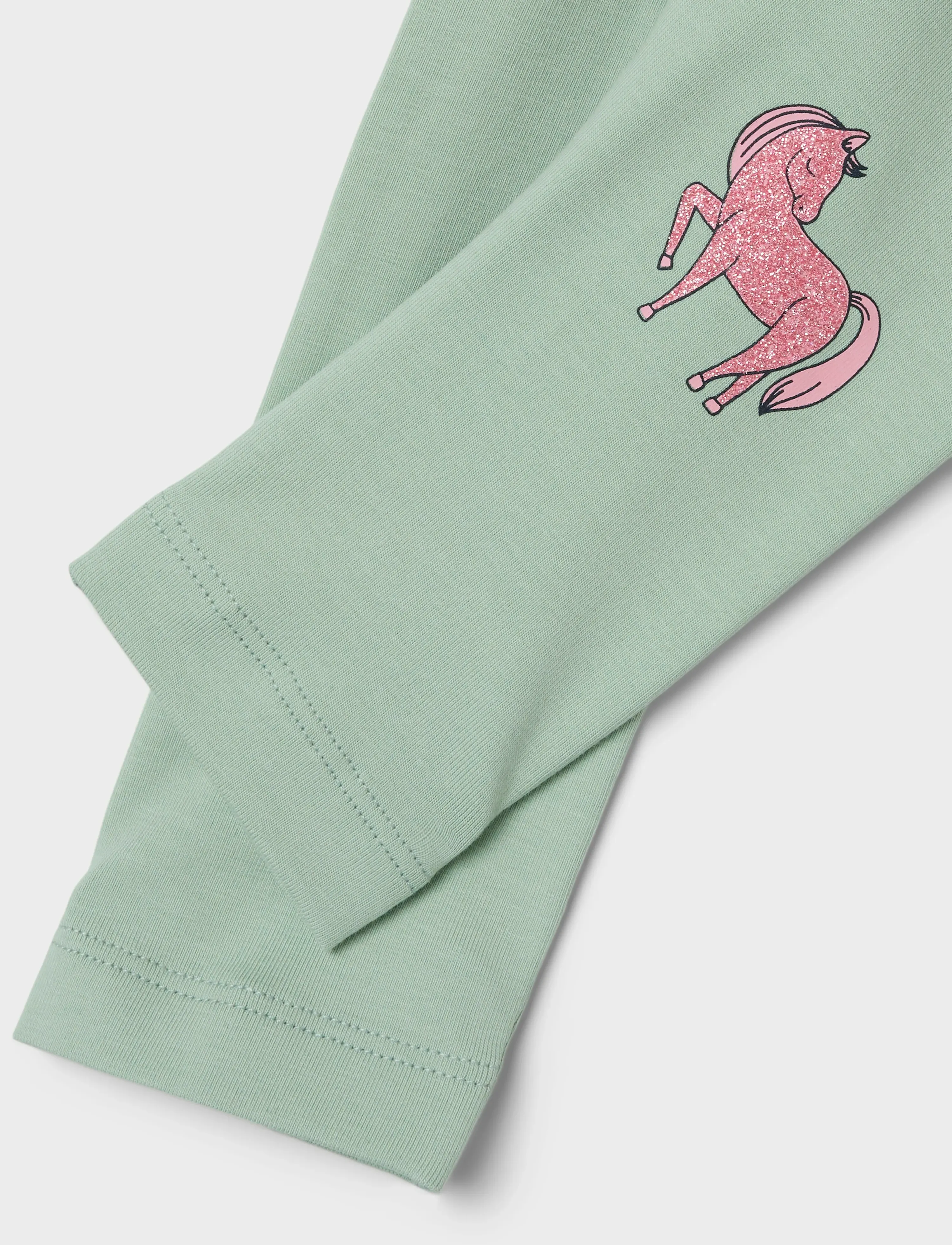 name it - NBFJENNIA CAPRI LEGGING - silt green - 2