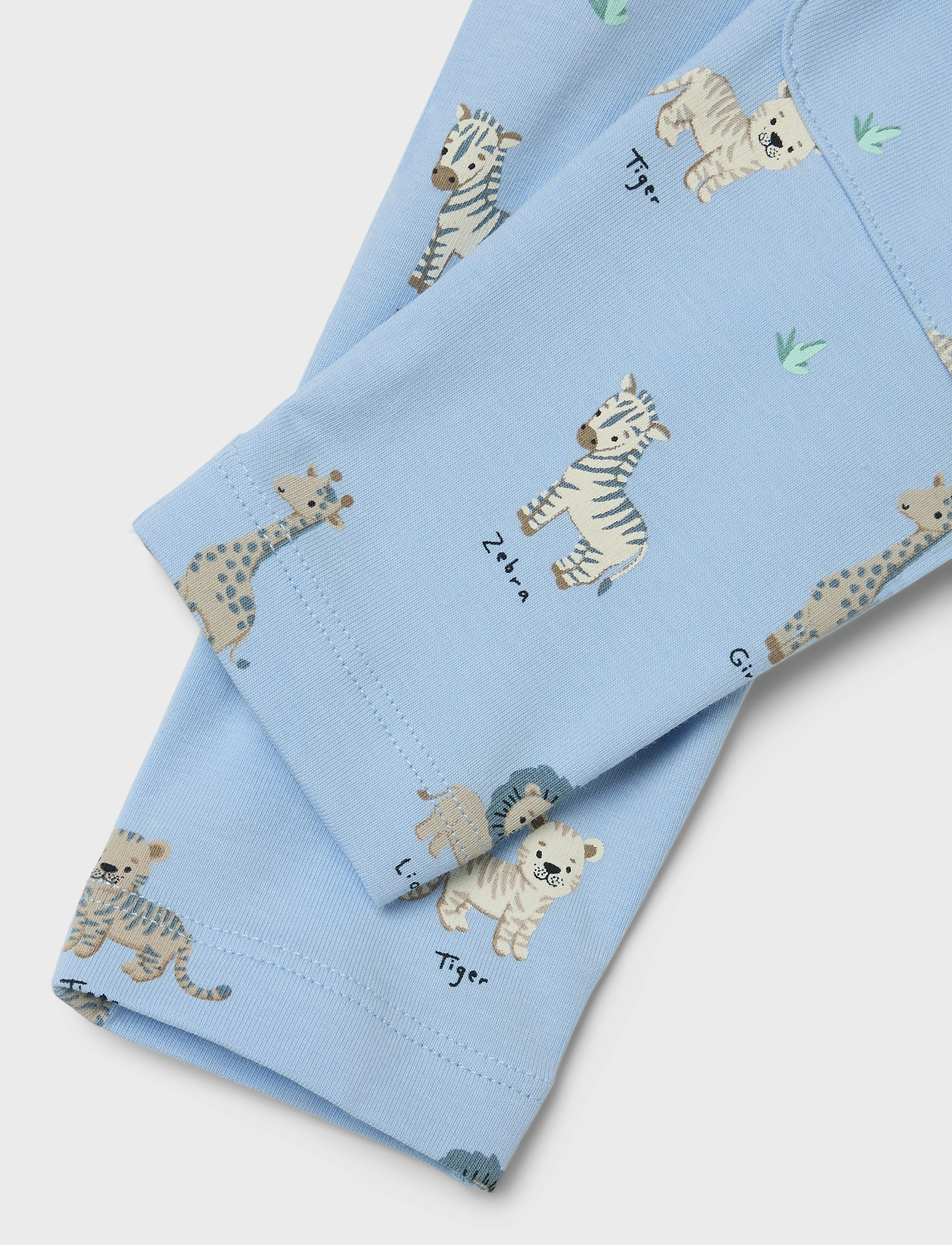 name it - NBMJANN PANT - chambray blue - 4