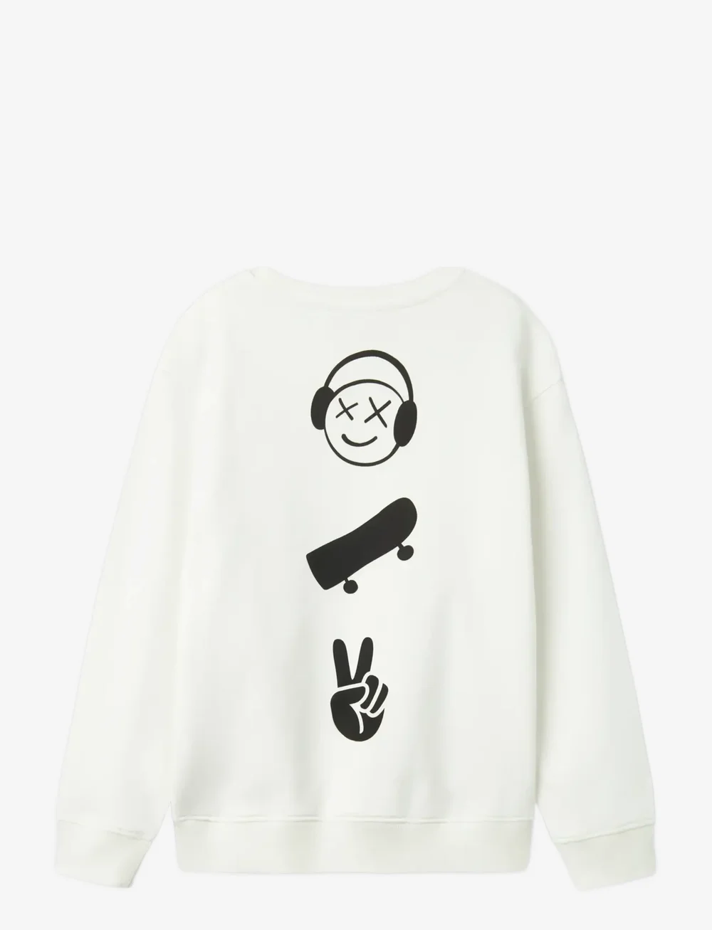 name it - NKMBEARNE LS NREG SWEAT UNB - sweatshirts - cloud dancer - 1