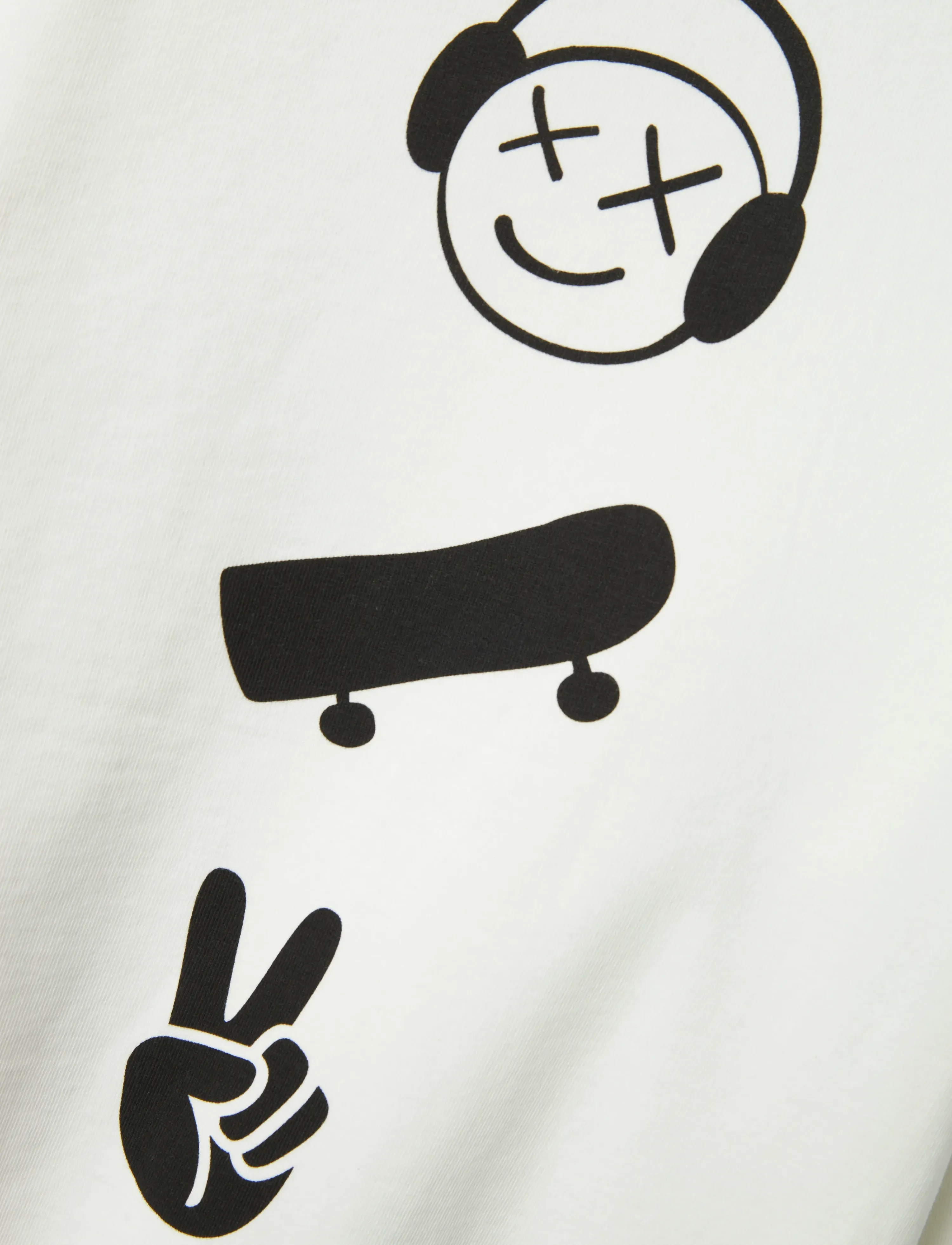 name it - NKMBEARNE LS NREG SWEAT UNB - cloud dancer - 2