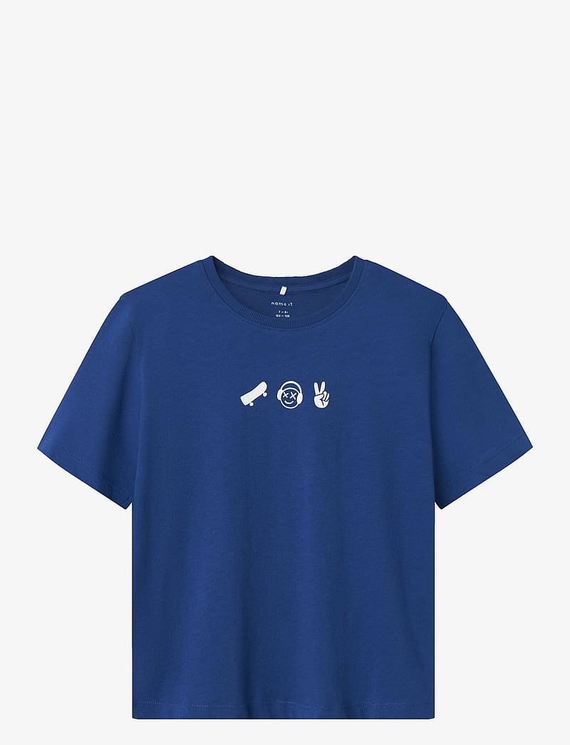 name it - NKMBEKAJ SS NREG TOP - kurzärmelige - limoges - 0