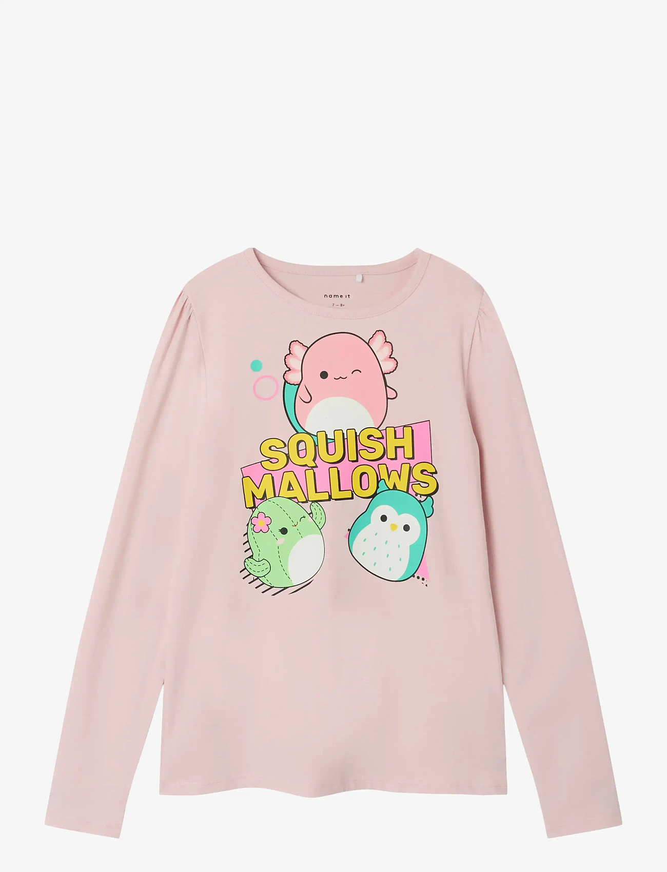 name it - NMFJULDA SQUISHMALLOWS LS TOP VDE - parfait pink - 1