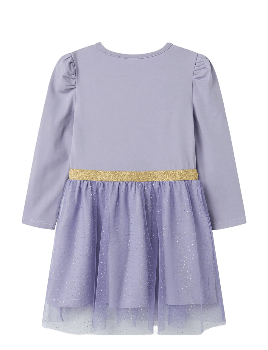 name it - NMFJURINA WISH LS TULLE DRESS WDI - langärmelige freizeitkleider - heirloom lilac - 1