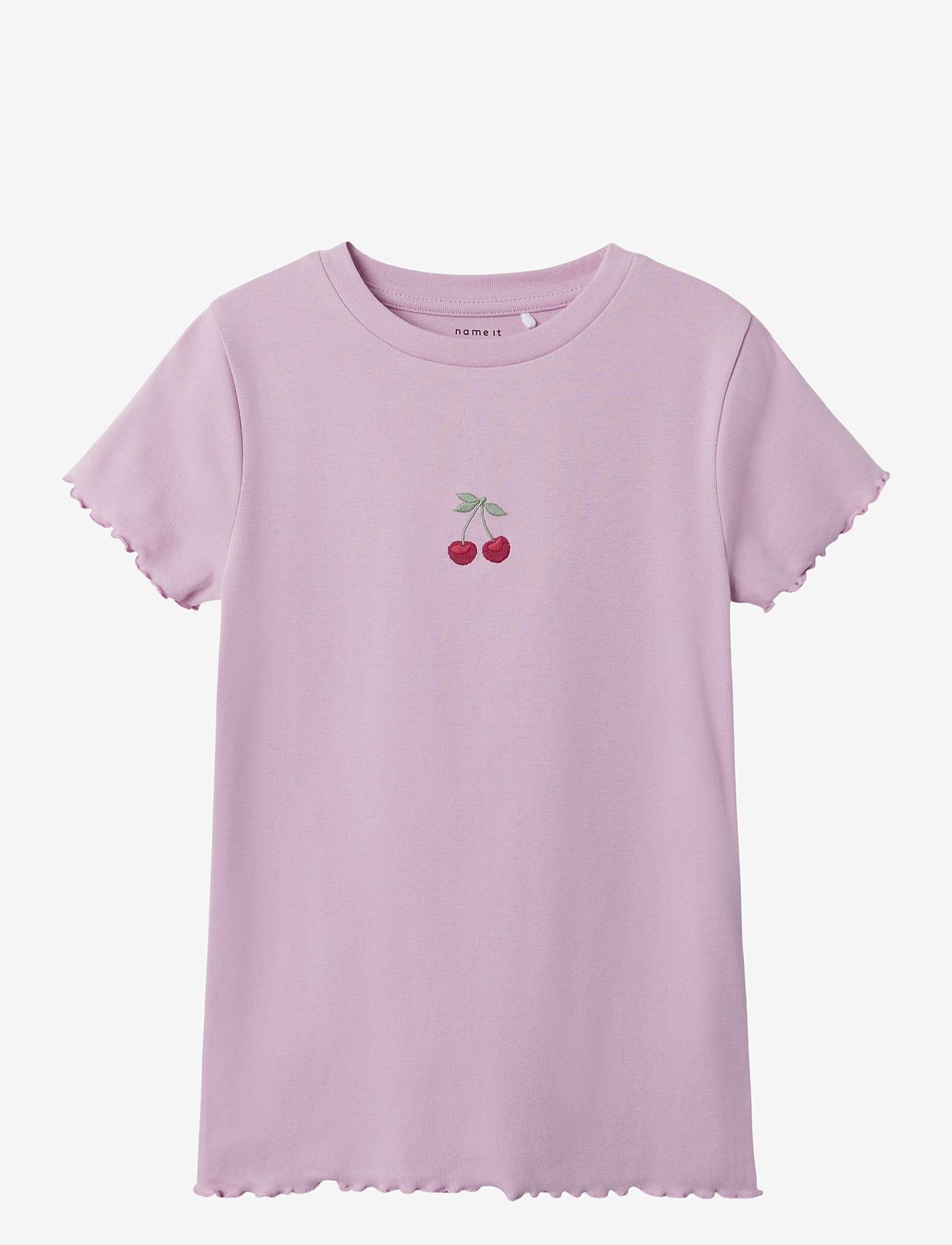 name it - NKFLIEVE SS SLIM TOP - pastel lavender - 0