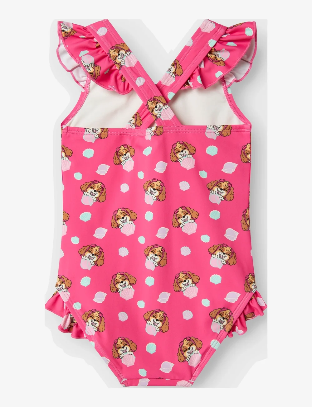 name it - NMFMARIA PAWPATROL SWIMSUIT CPLG - baddräkter - carmine rose - 2