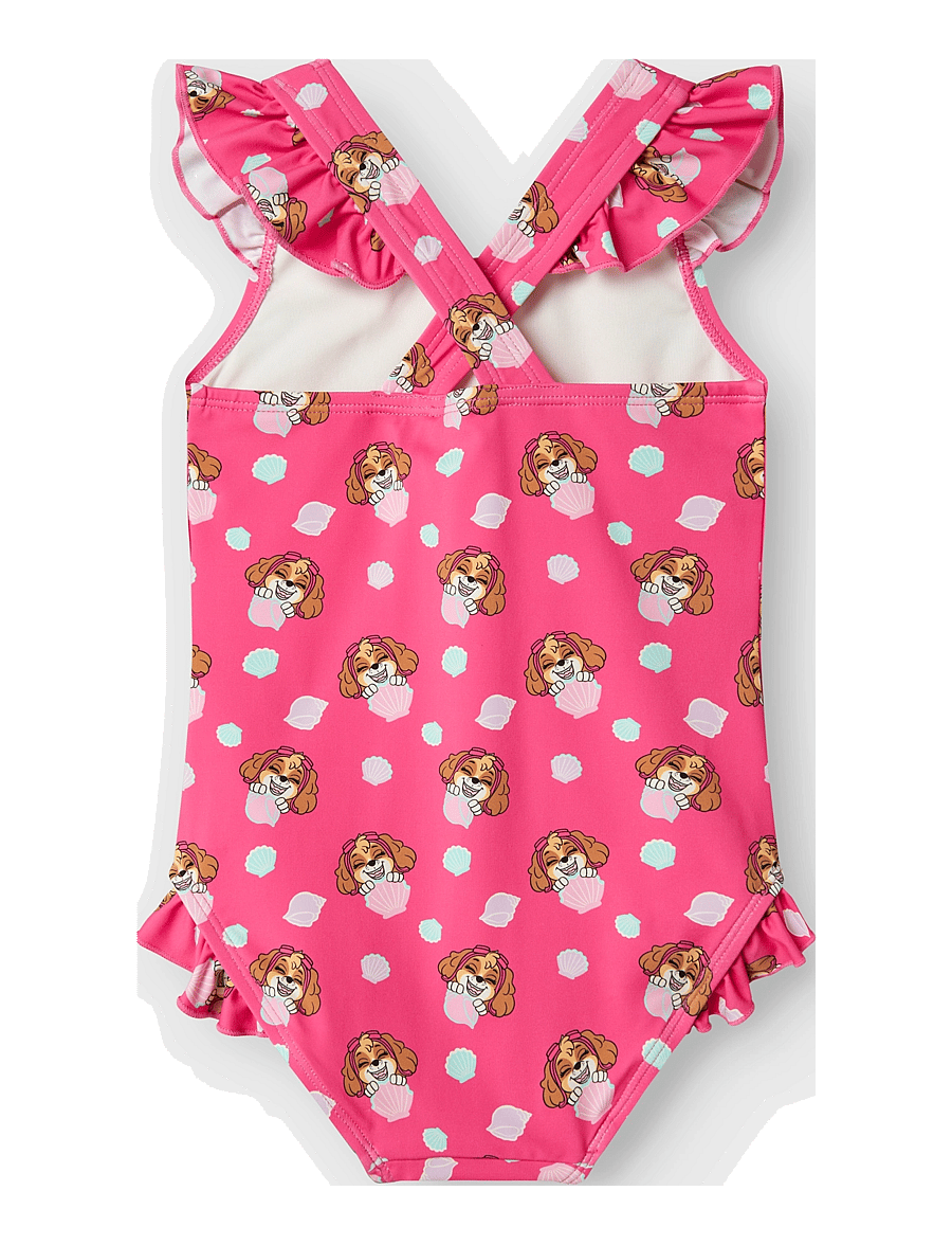 name it - NMFMARIA PAWPATROL SWIMSUIT CPLG - badedragter - carmine rose - 2
