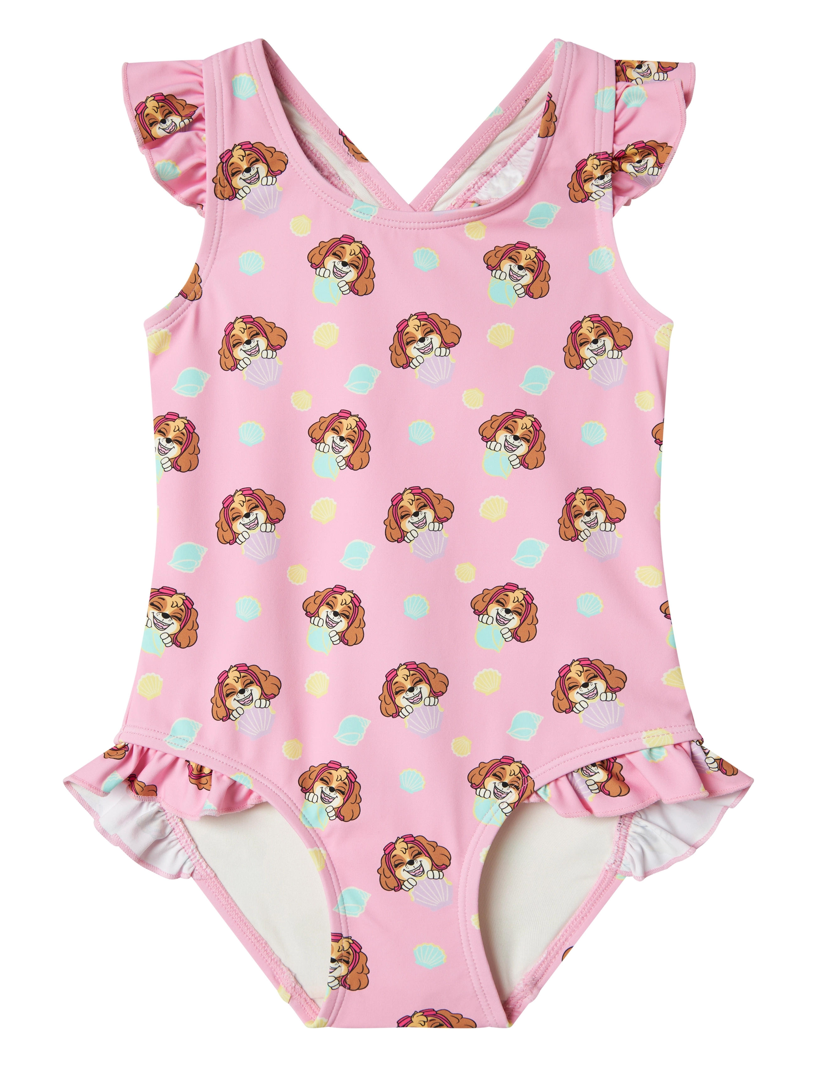 name it NMFMARIA PAWPATROL SWIMSUIT CPLG - Badetøj - PINK FROSTING / pink/rose