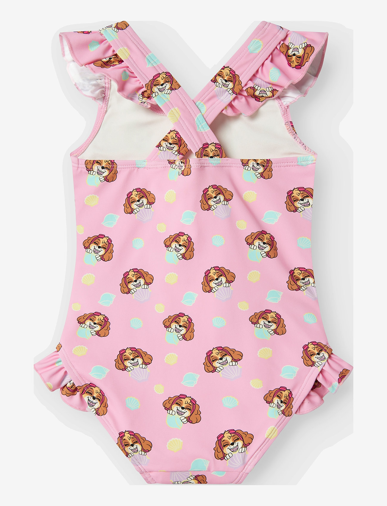 name it - NMFMARIA PAWPATROL SWIMSUIT CPLG - badeanzüge - pink frosting - 1