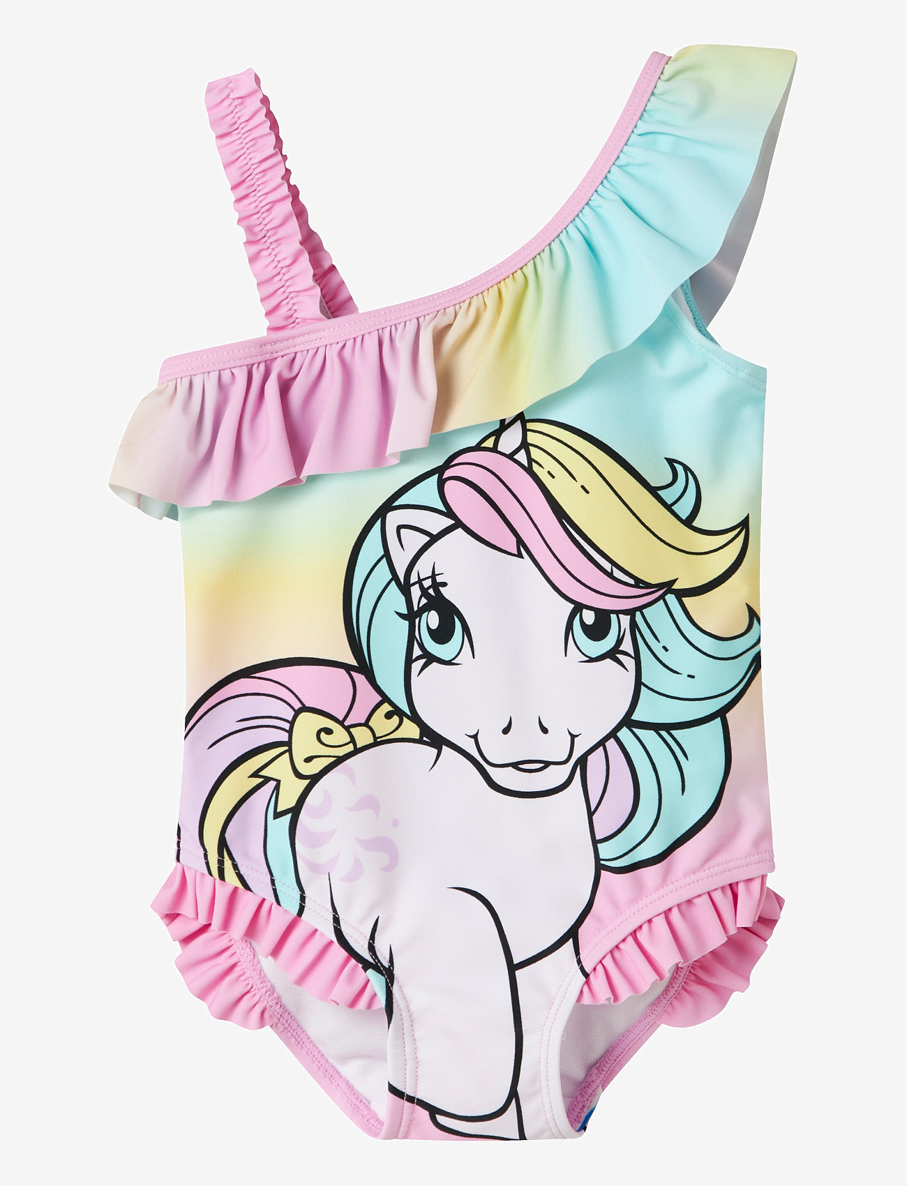 name it - NMFMIKLISA MLP SWIMSUIT CPLG - laveste priser - pink frosting - 1