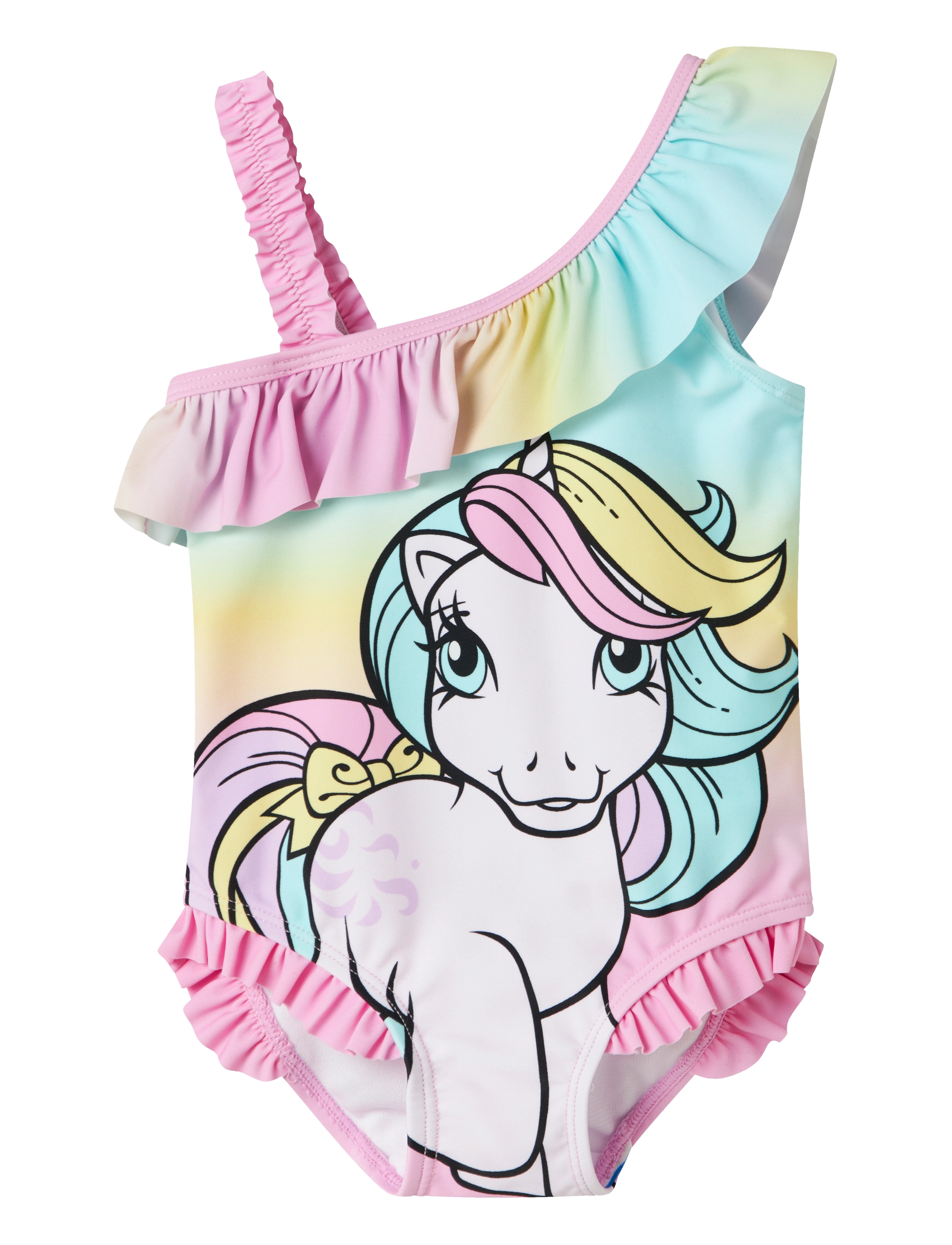 name it NMFMIKLISA MLP SWIMSUIT CPLG - Badetøj - PINK FROSTING / pink/rose