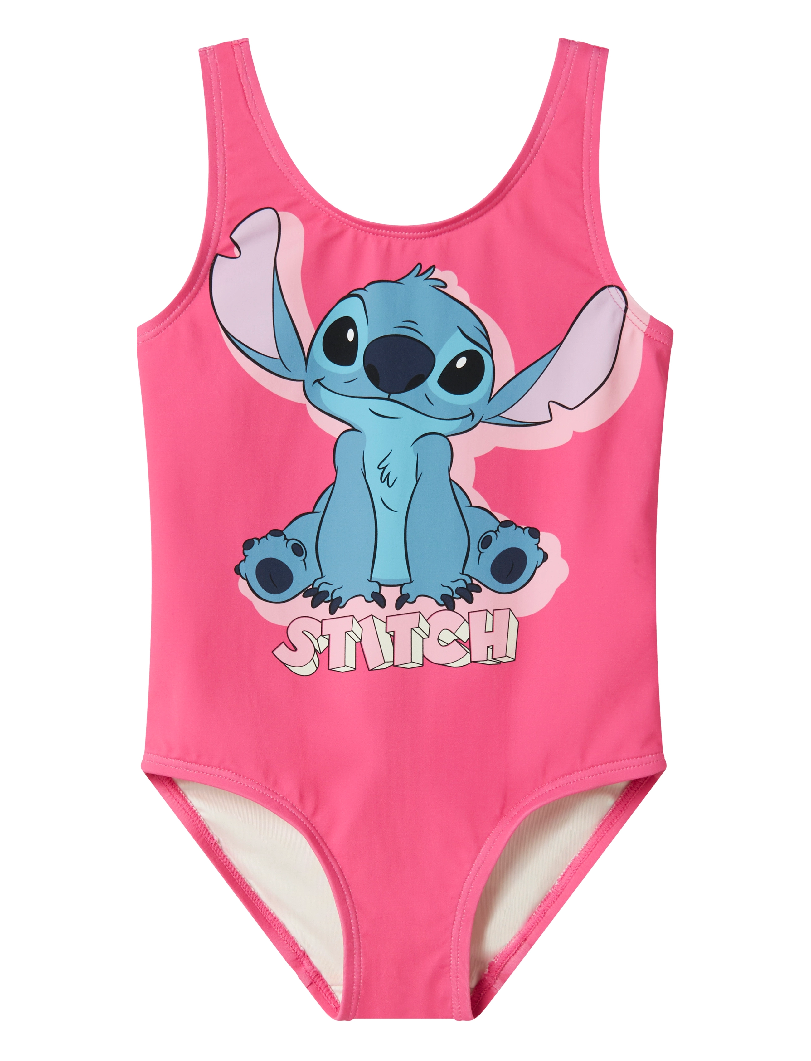 name it NMFMODINA STITCH SWIMSUIT WDI - Badetøj - CARMINE ROSE / pink/rose