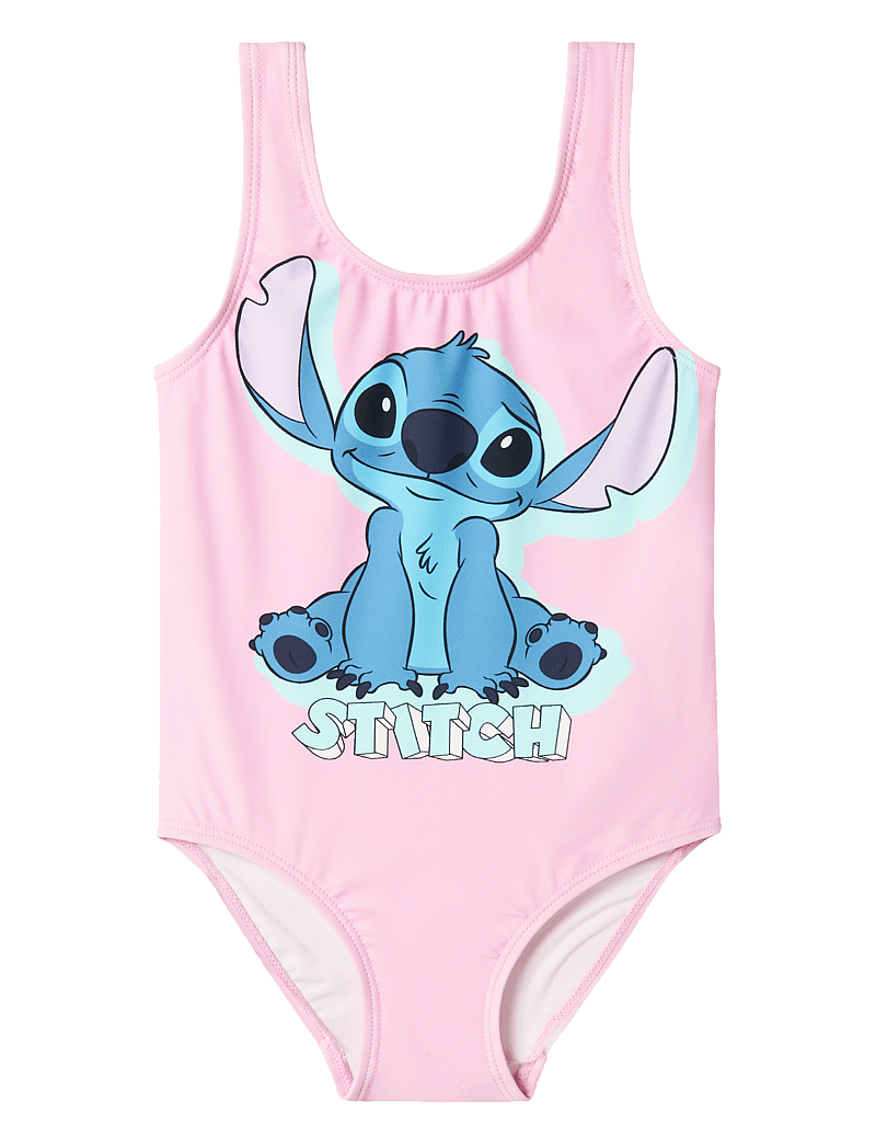 name it - NMFMODINA STITCH SWIMSUIT WDI - badeanzüge - pink frosting - 1