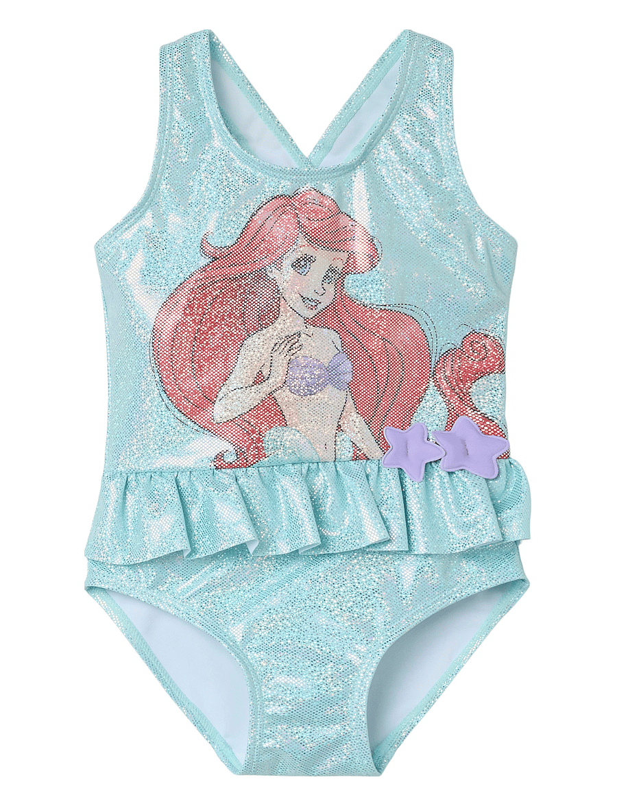 name it - NMFMYRA ARIEL SWIMSUIT WDI - baddräkter - blue tint - 0
