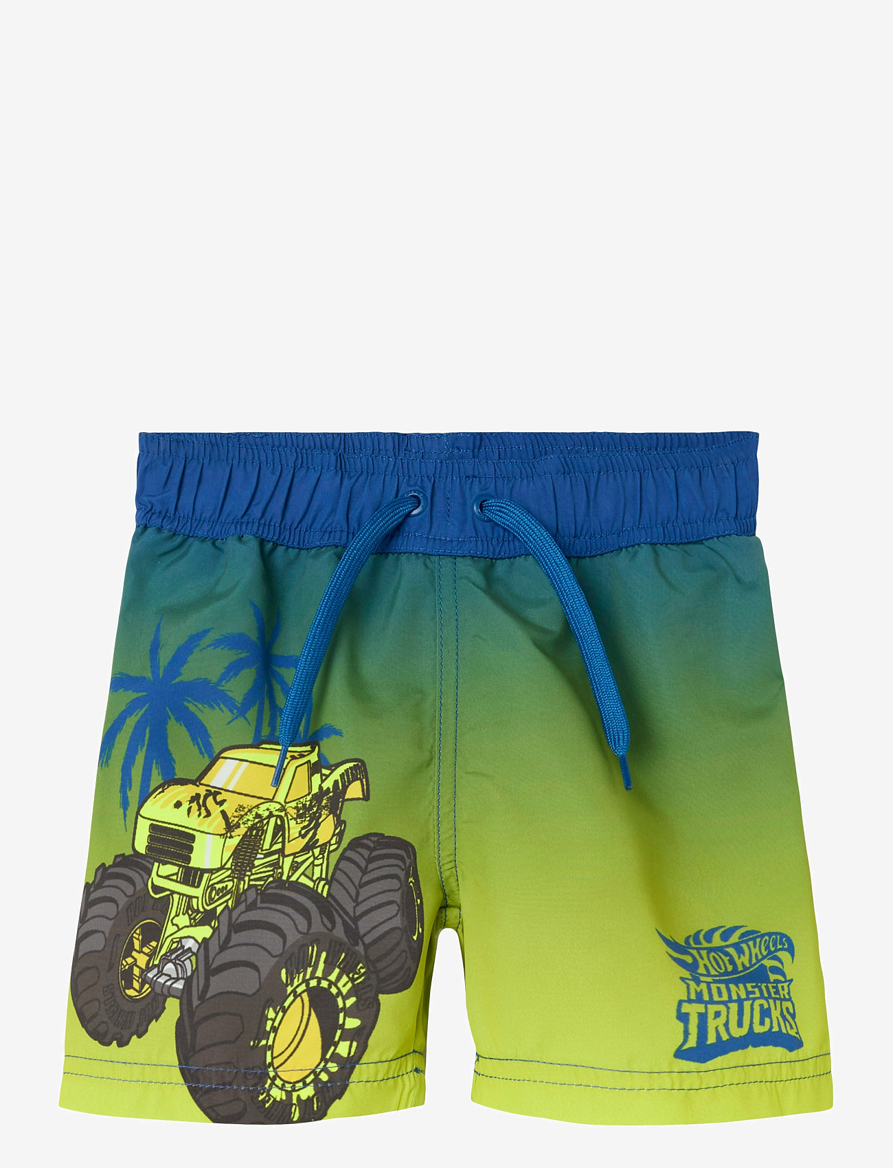 name it - NMMMUZ HOTWHEELS LONG SWIMSHORTS SKY - badehosen - limoges - 0