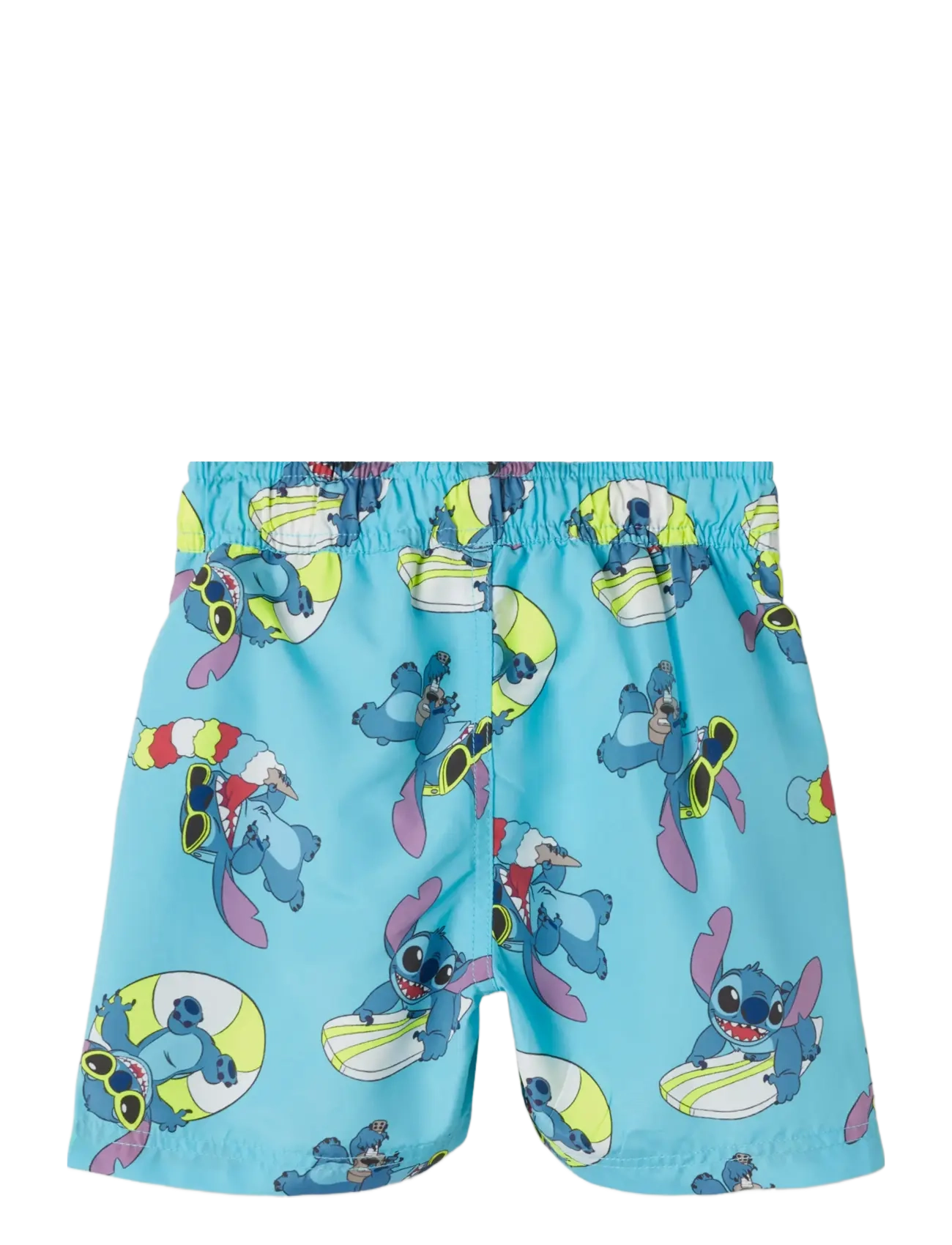 name it - NMMMIC STITCH LONG SWIMSHORTS WDI - badshorts - bluefish - 1