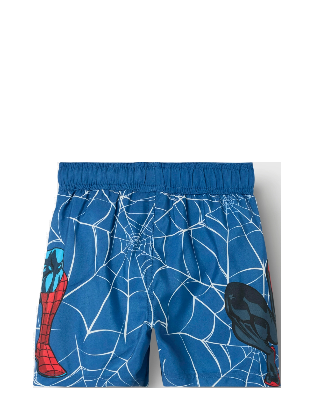 name it - NMMMAVE SPIDER LONG SWIMSHORTS MAR - badeshorts - limoges - 1