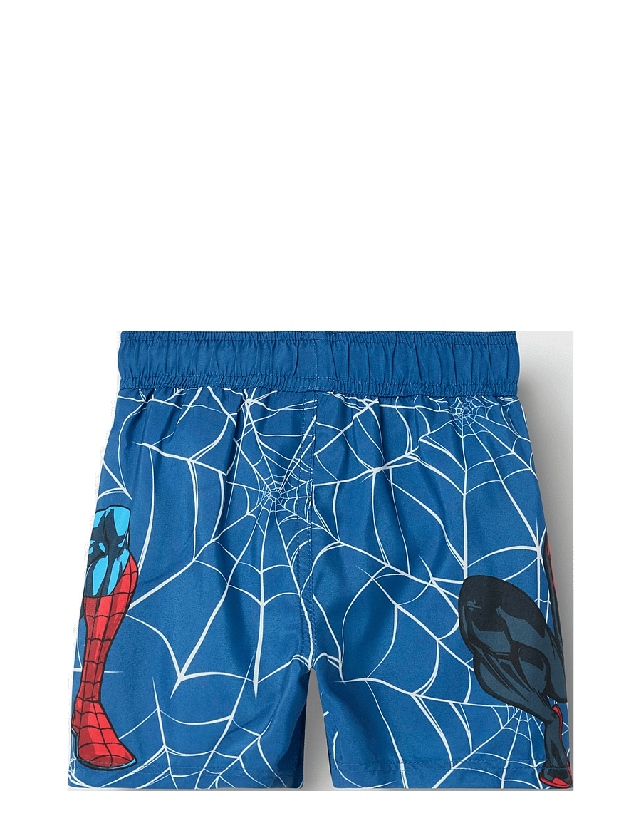 name it - NMMMAVE SPIDER LONG SWIMSHORTS MAR - badebukser - limoges - 1