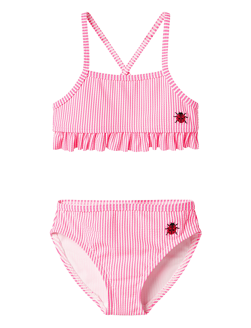 name it - NMFZAMMER BIKINI - bikinis - knockout pink - 0