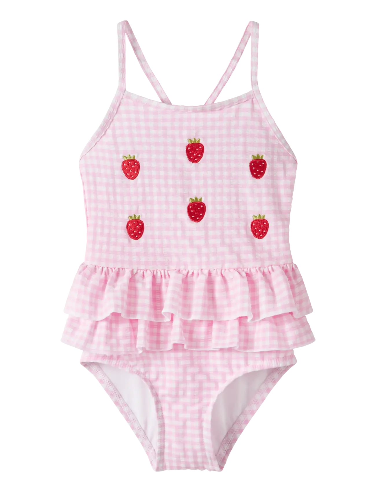 name it NMFZAMMER SWIMSUIT - Badeanzüge - COTTON CANDY / pink/rose