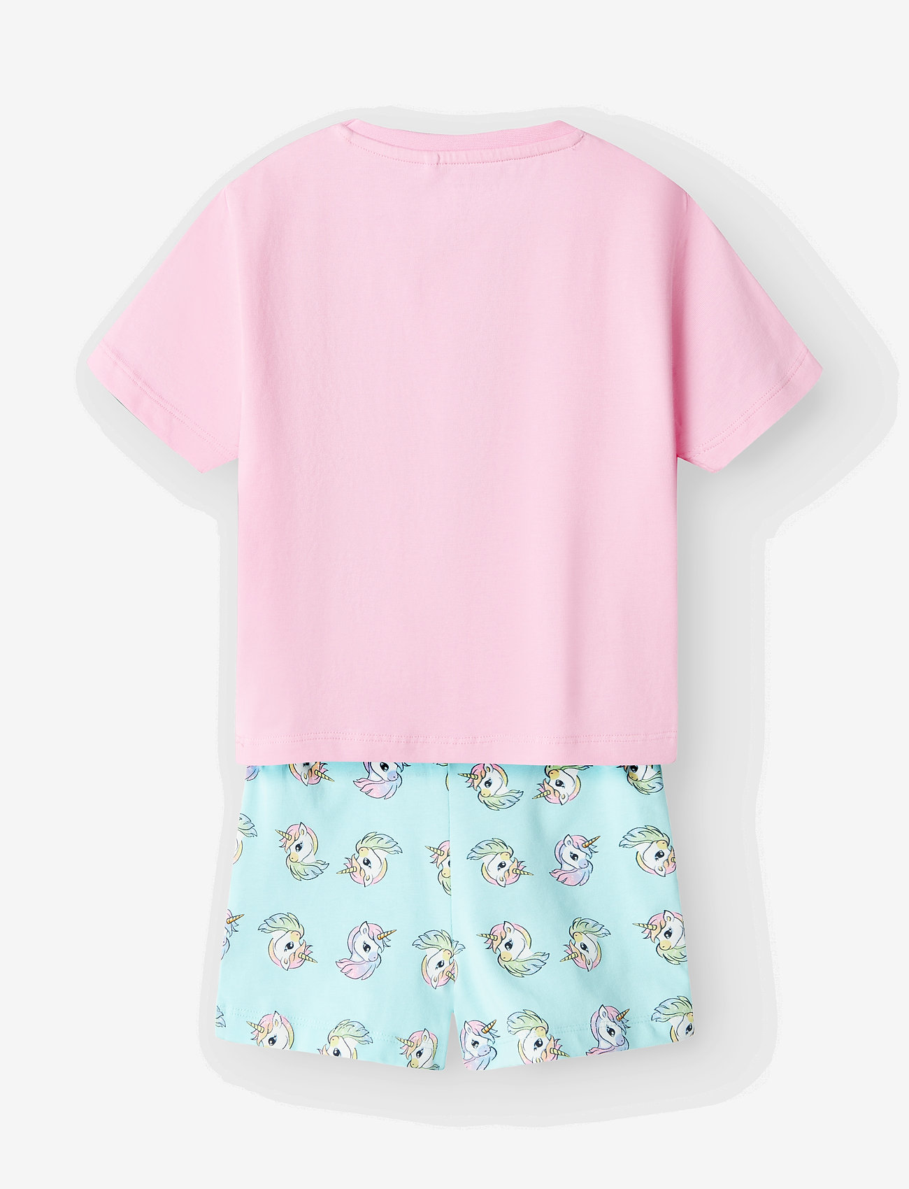 name it - NMFZOSANNA NREG SHORTS SET - laveste priser - blue tint - 1