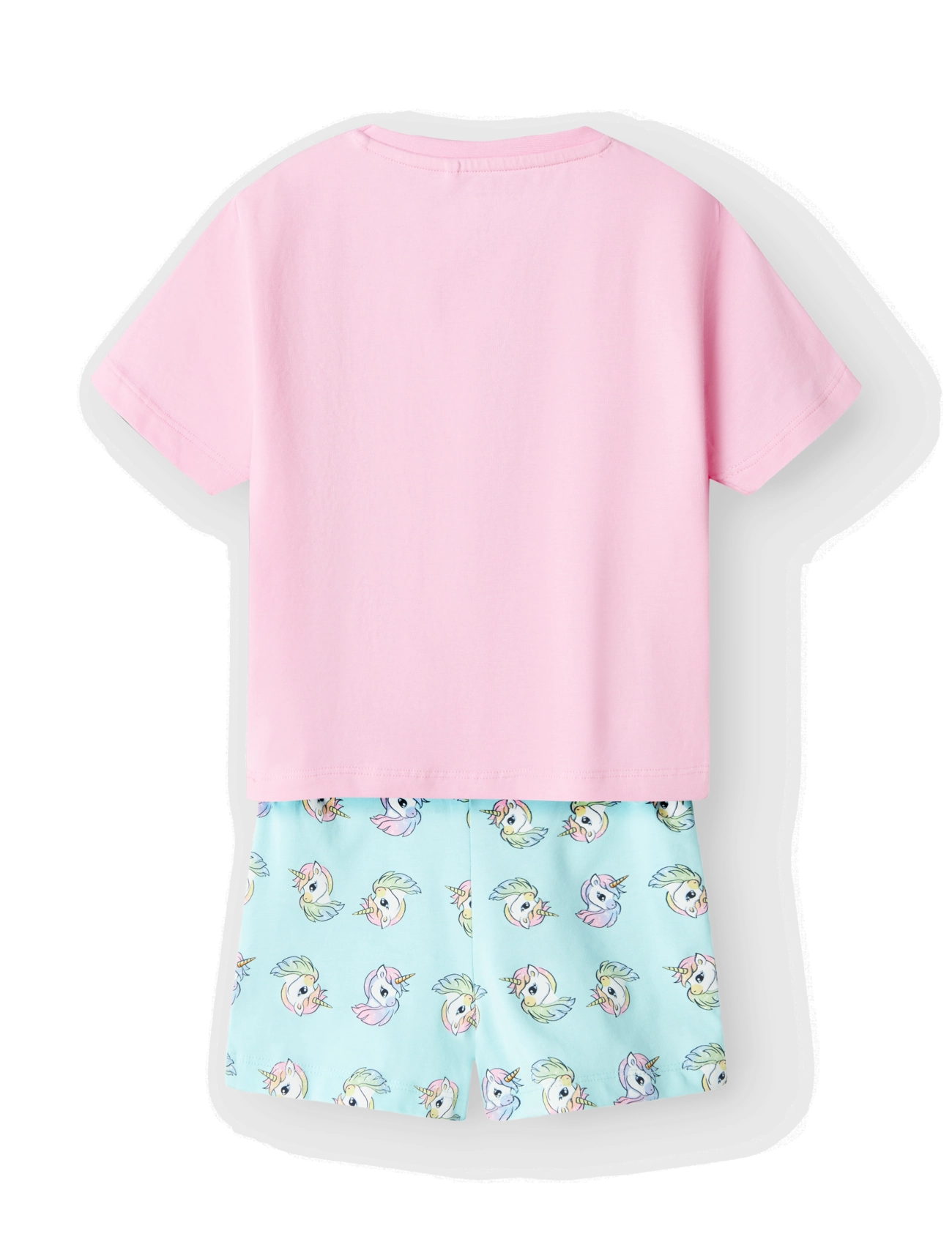 name it - NMFZOSANNA NREG SHORTS SET - suvised sooduspakkumised - blue tint - 1