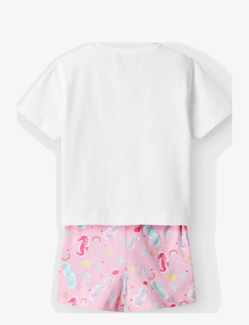 name it - NMFZOSANNA NREG SHORTS SET - sæt med kortærmet t-shirt - pink frosting - 1