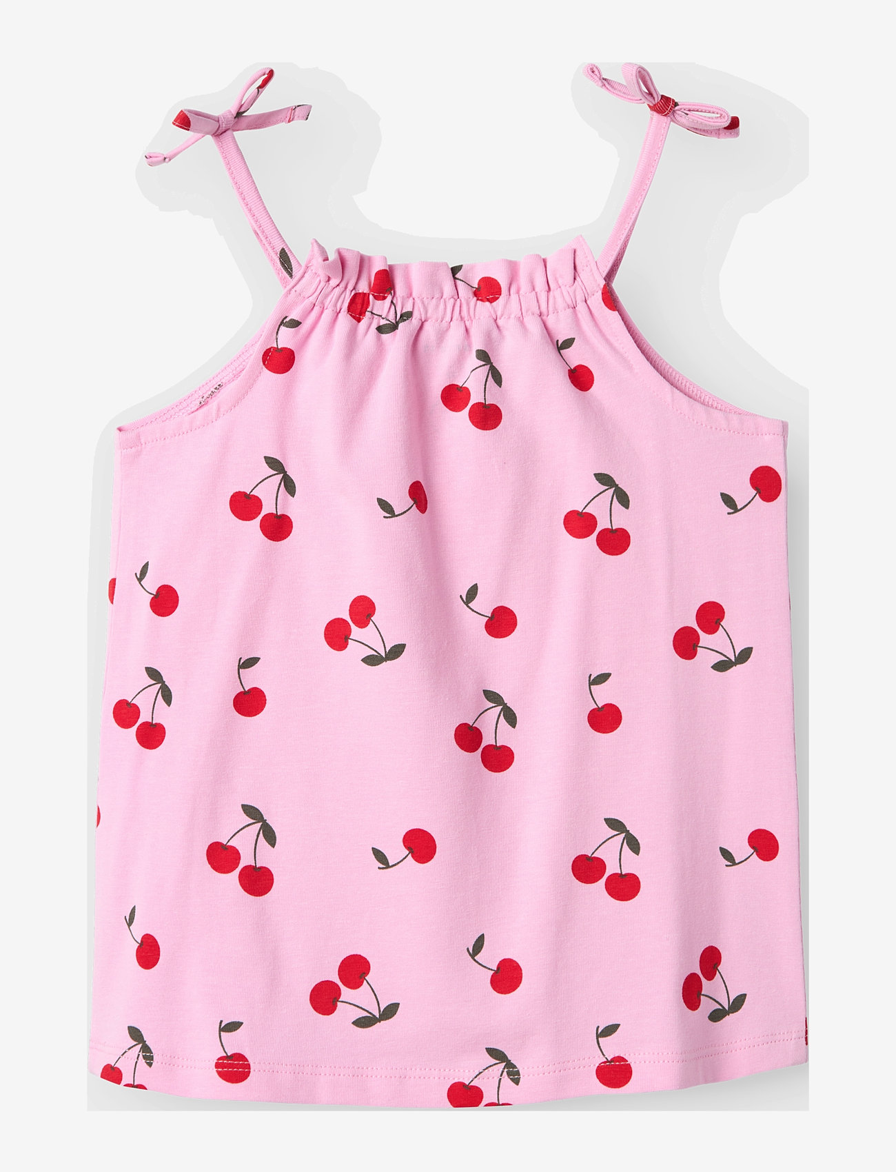 name it - NMFZALLY STRAP TOP BOX - sleeveless - pink frosting - 1