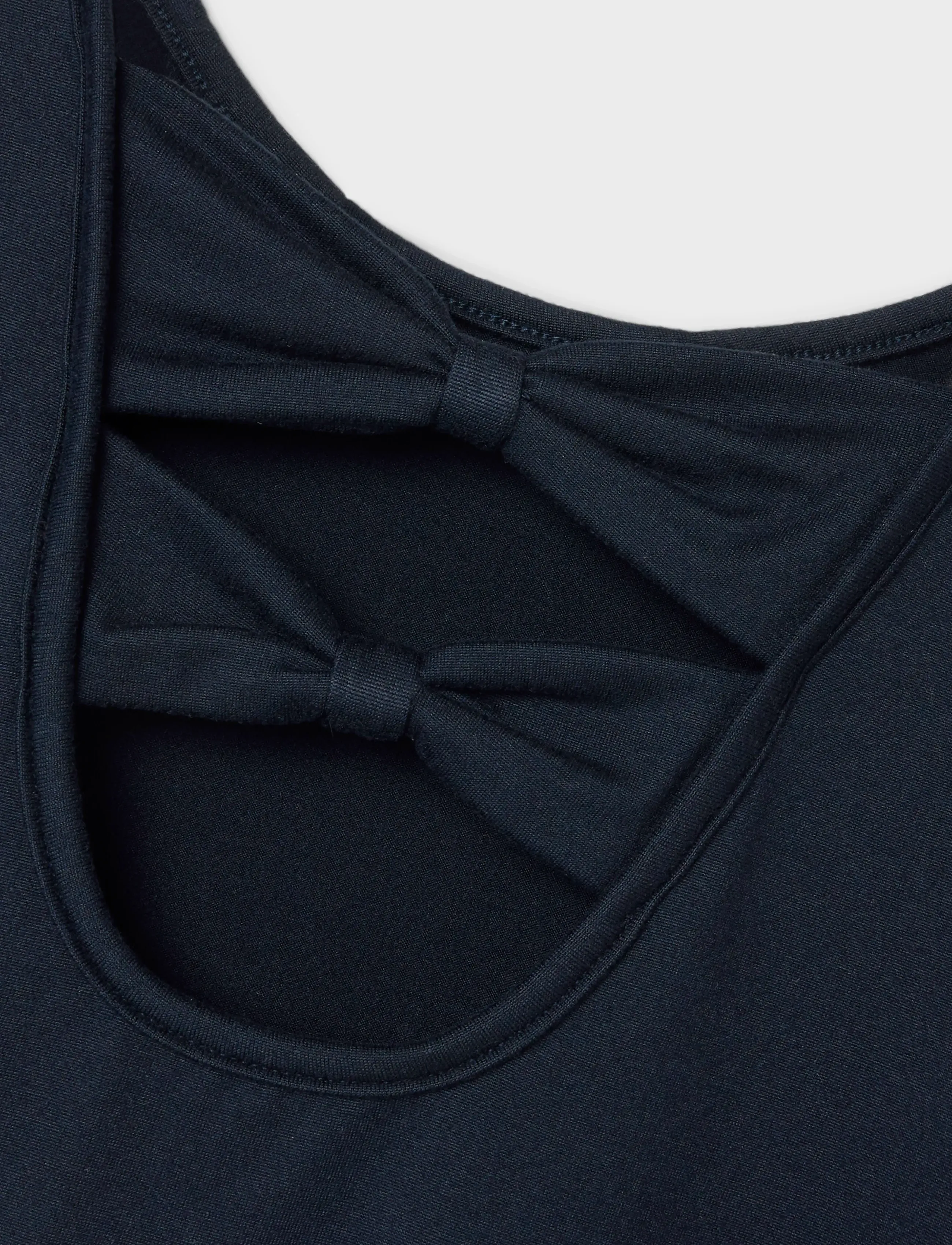 name it - NKFJENNIFA SS SLIM TOP - dark navy - 2