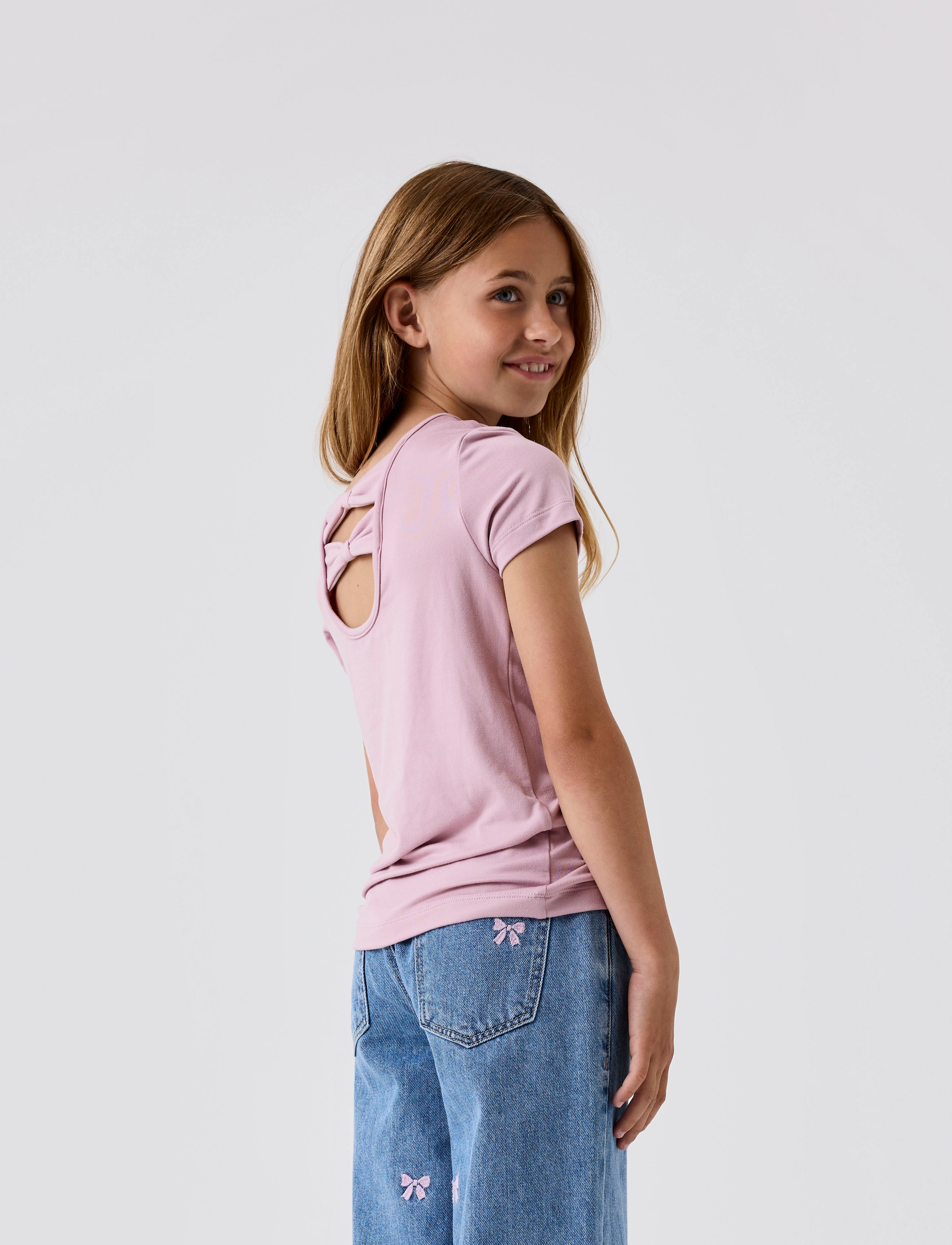 name it - NKFJENNIFA SS SLIM TOP - keepsake lilac - 2