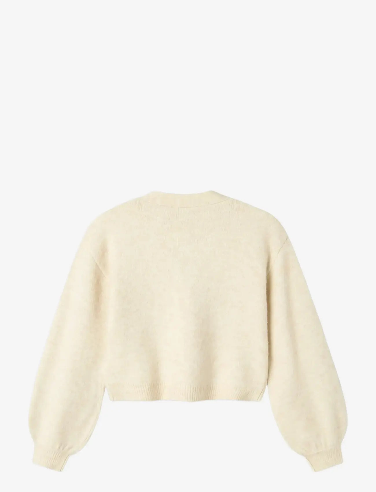 name it - NKFRINA LS KNIT CARD - susegamieji megztiniai - jet stream - 1